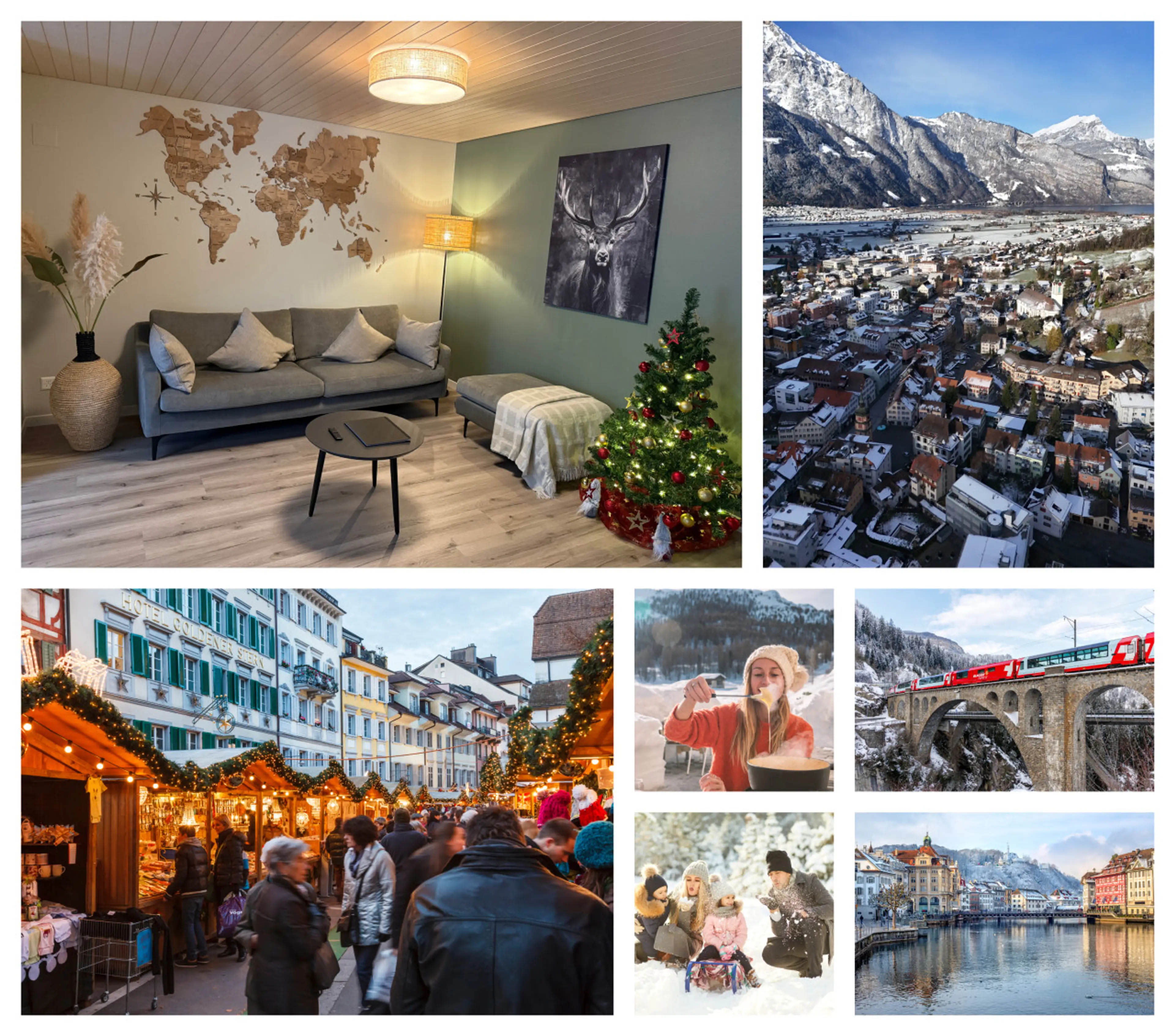 Your magical winter escape awaits. Glowing Christmas markets, the scent of melted fondue, snowy adventures, and pure alpine comfort. This is the season everyone dreams of.
