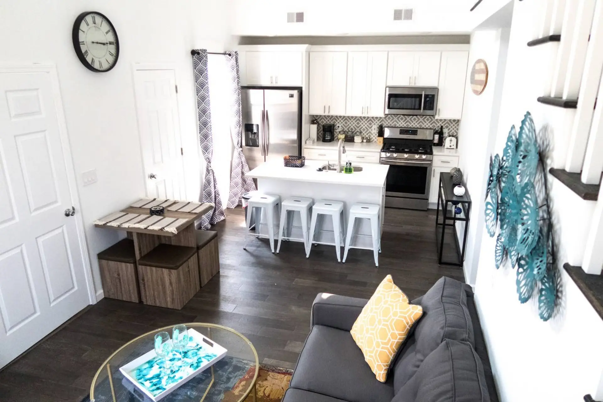 Living Room and Kitchen 1