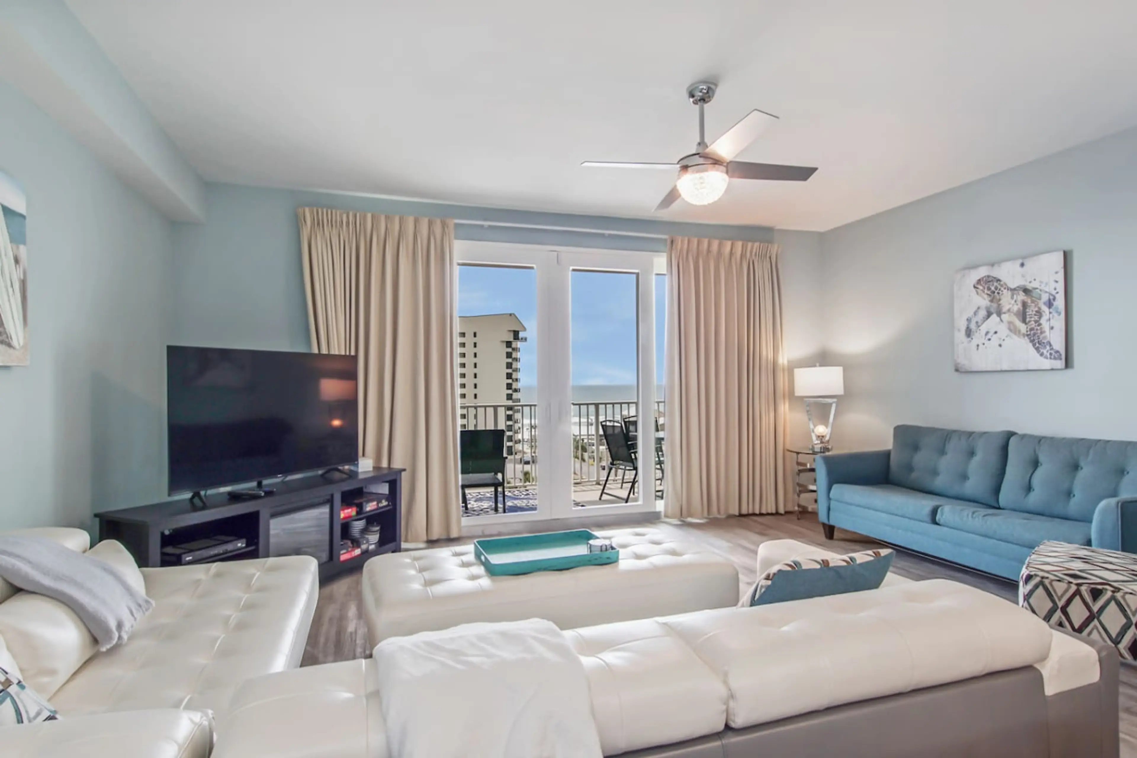 Living Room with sleeper sofa