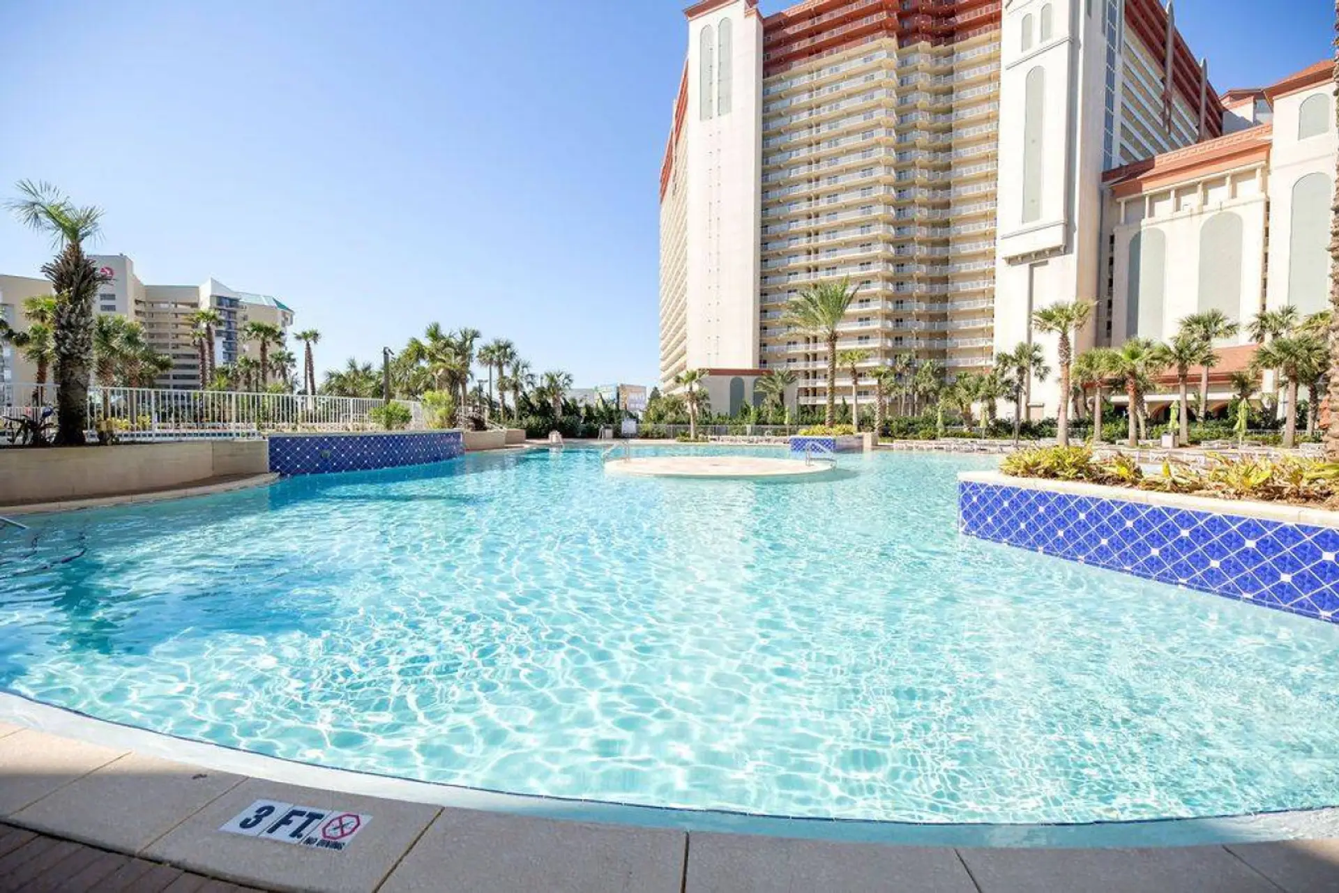 One of Five Pools at Laketown Wharf: 10th Floor Pool and Hot Tub