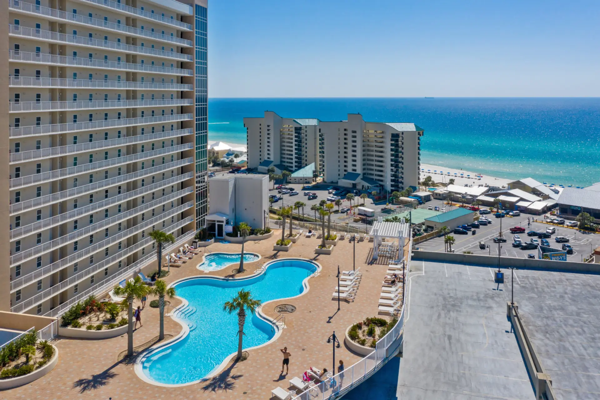 One of Five Pools at Laketown Wharf: 10th Floor Rooftop Pool & Hot Tub