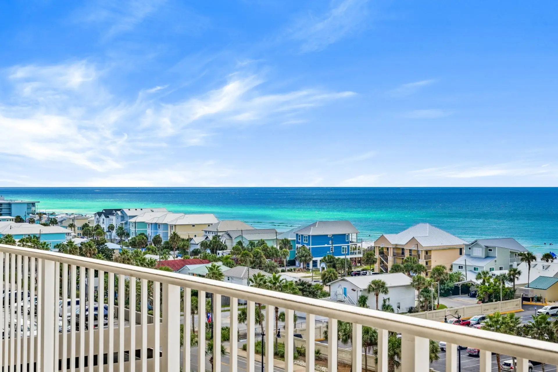 Private, Furnished, 7th Floor Balcony with Stunning Ocean Views