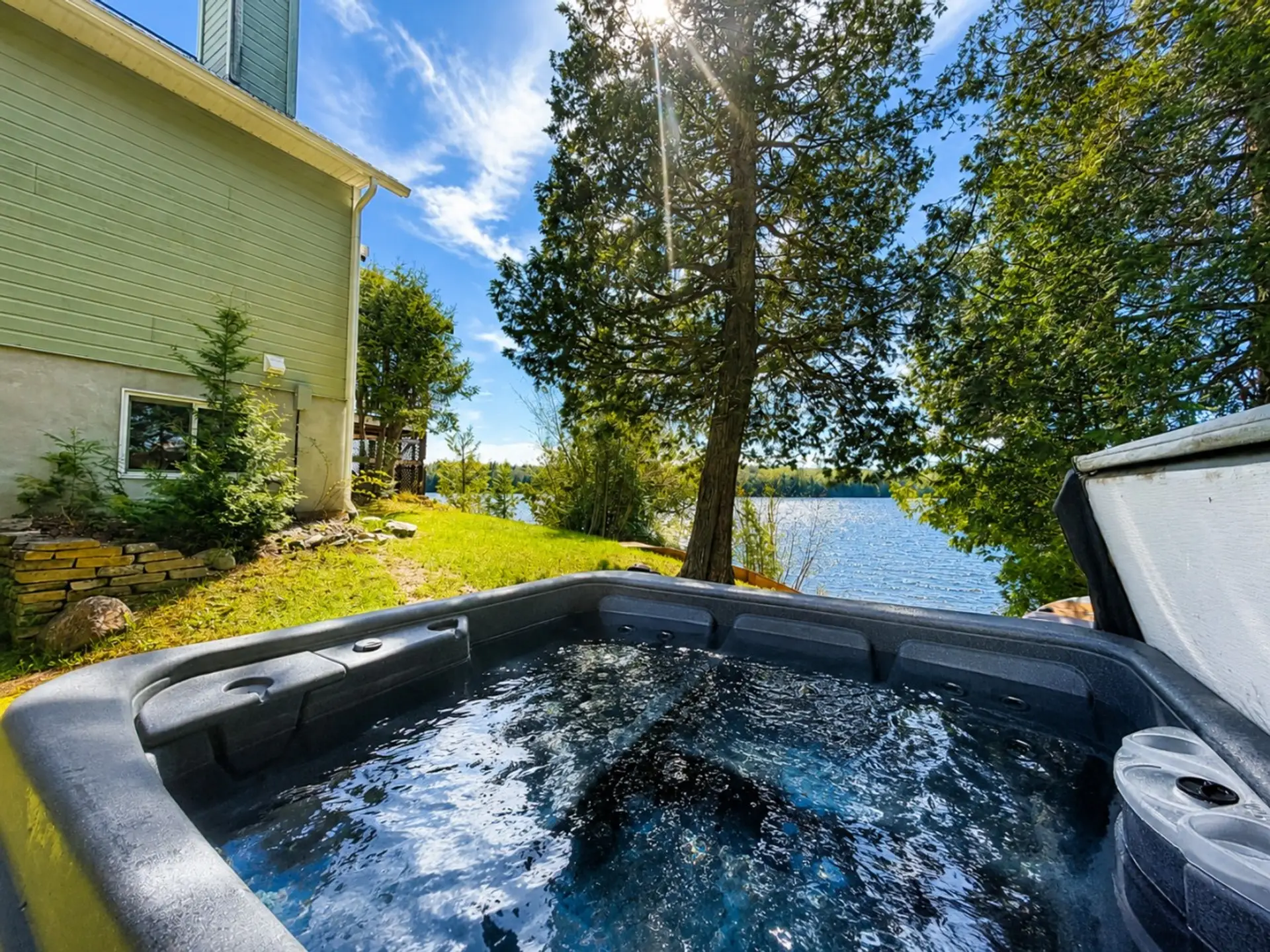 Spa avec vue sur l'Eau