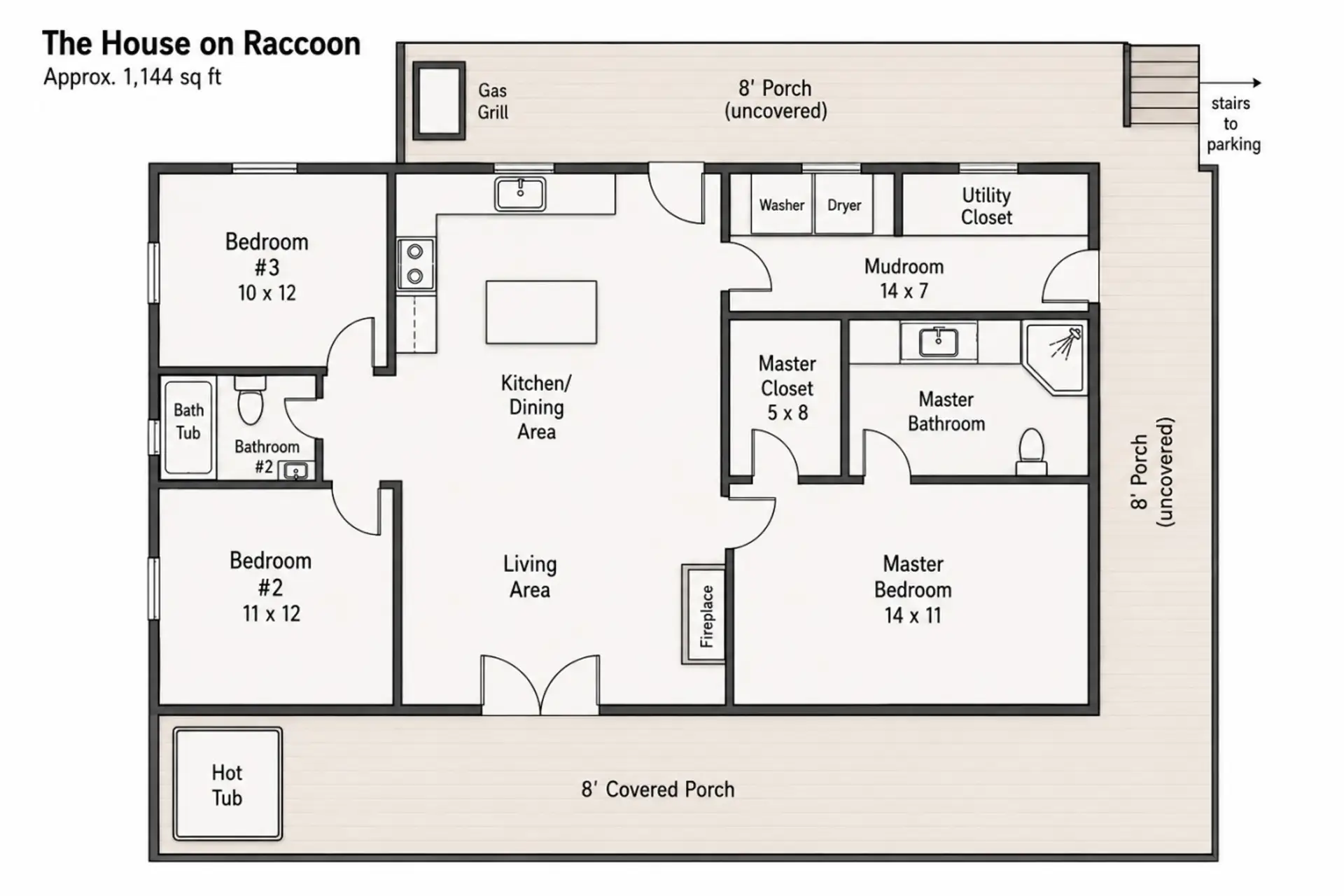 Raccoon Road Floorplan