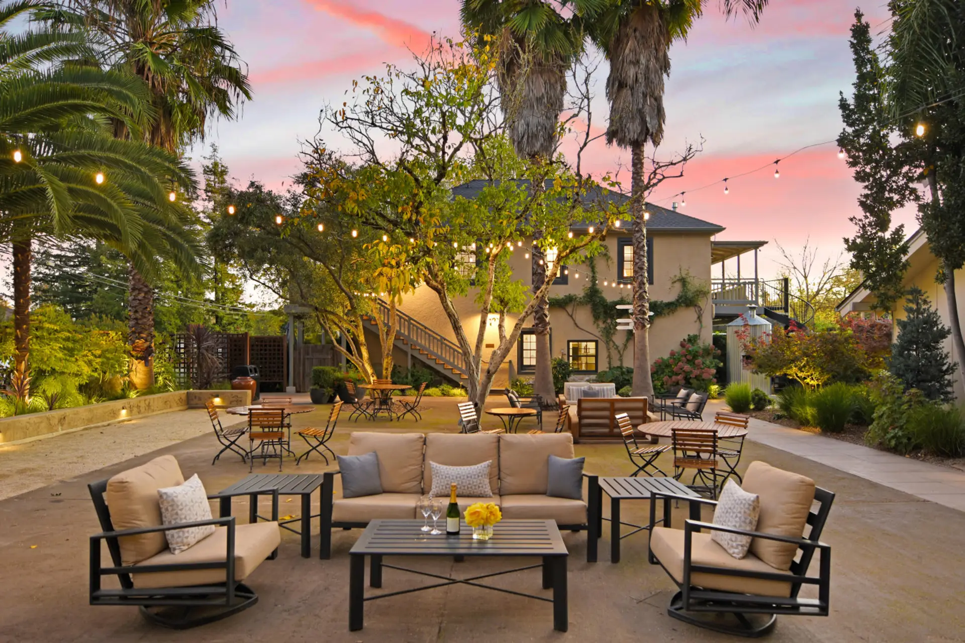 Bungalow 313 Sonoma Vacation Rental - Communial Area - Bocce Court, Fire Pit and more