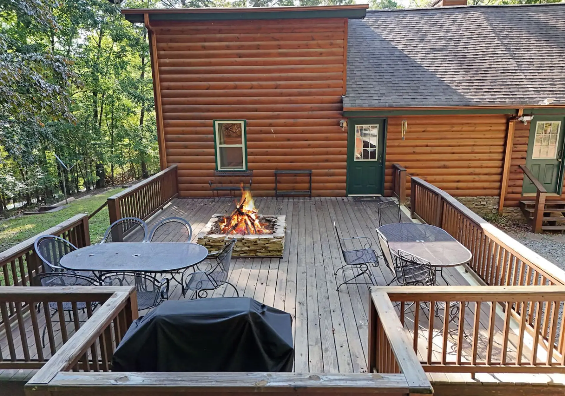 Pet friendly cabin rental, north georgia, blue ridge