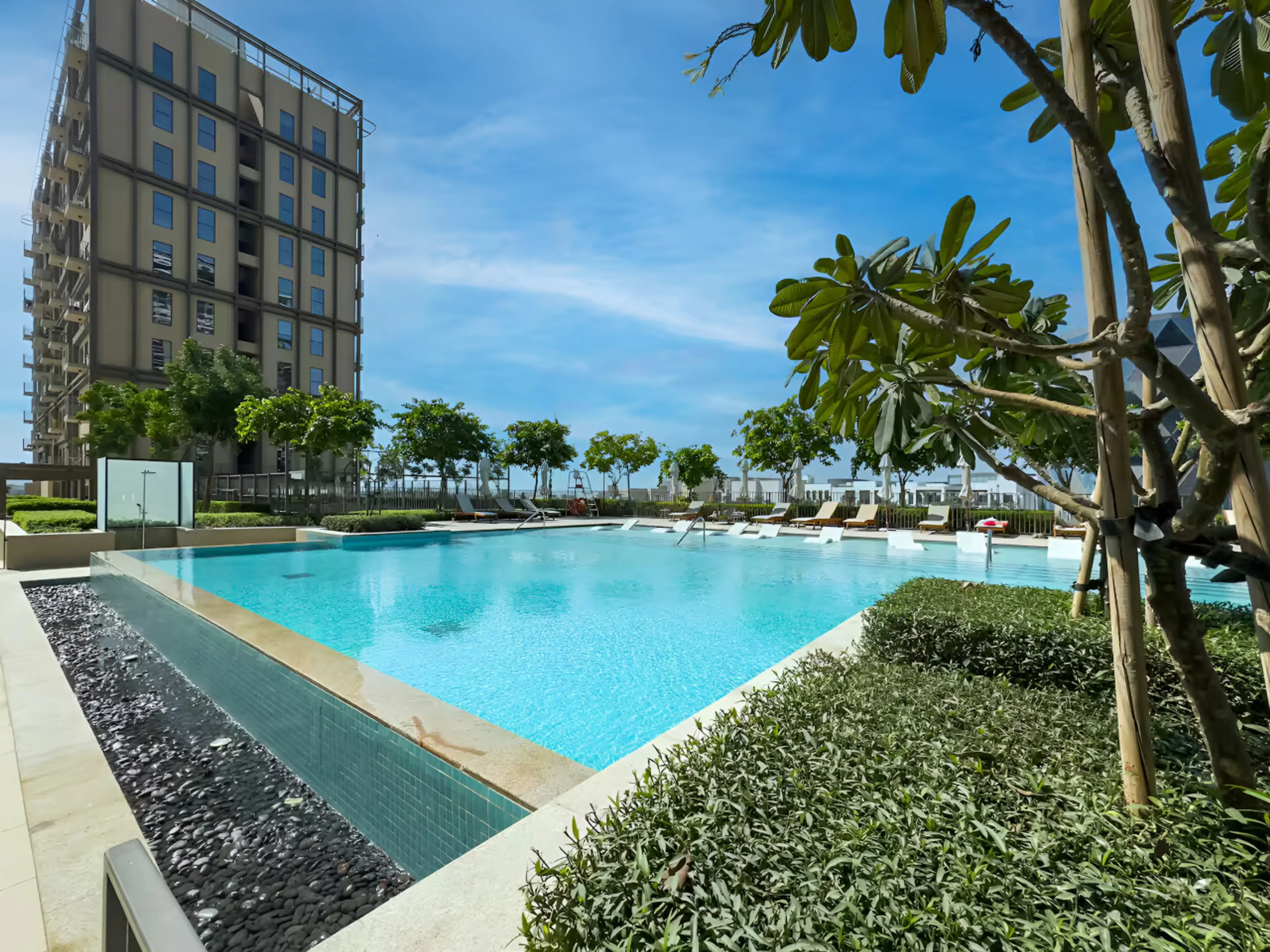 Take a refreshing dip and unwind by our stunning pool