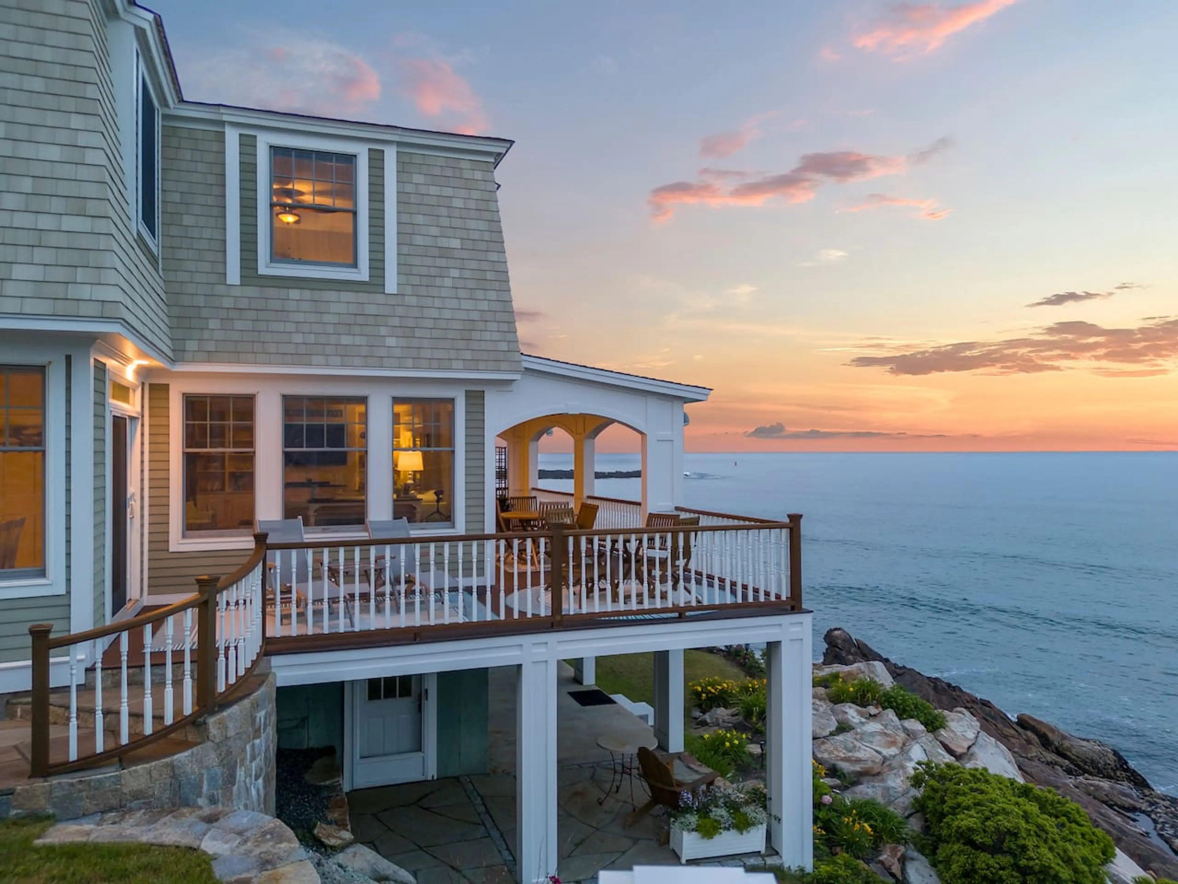 Overlook Beach House- Views at Sunset