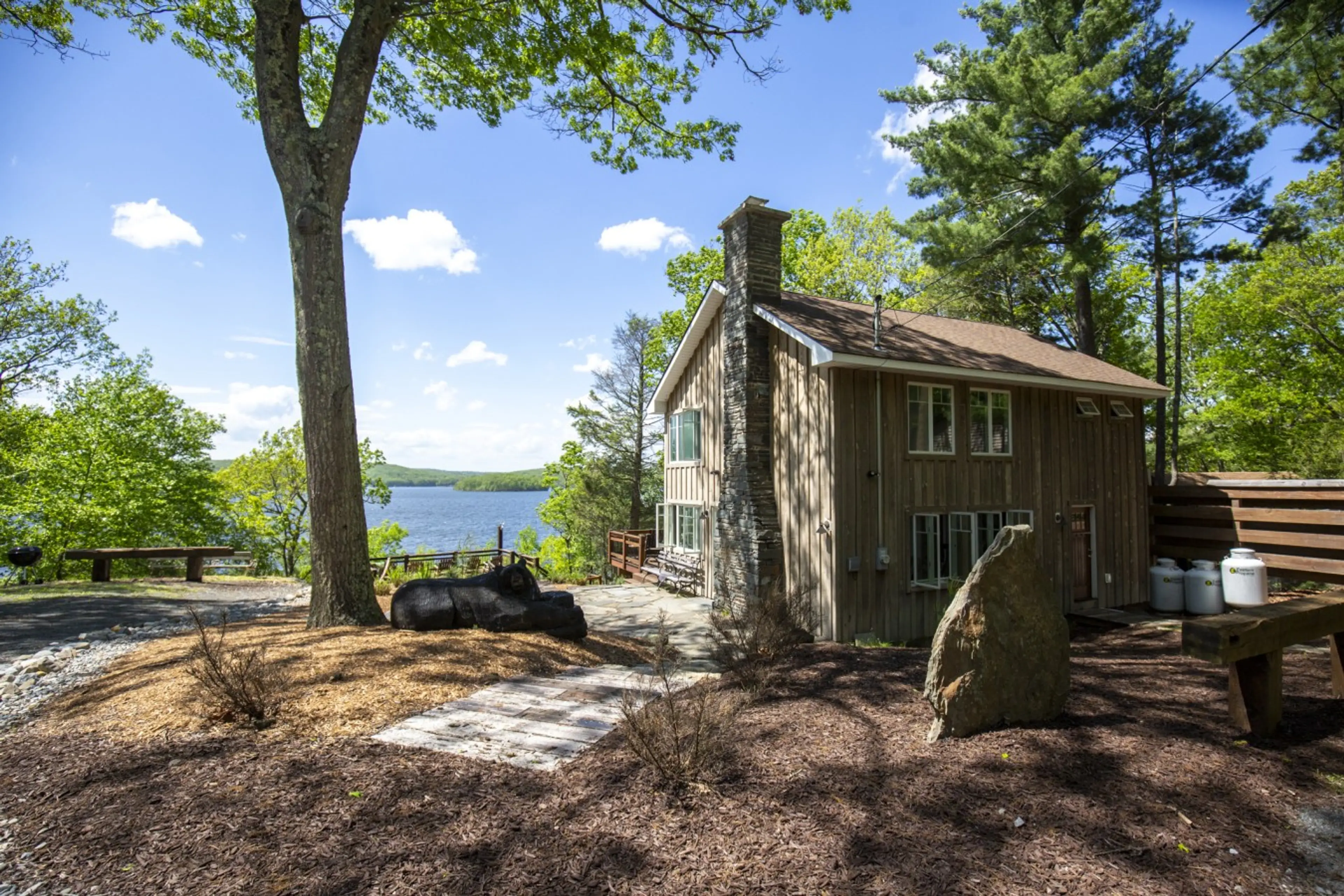 outdoor shot Lake view