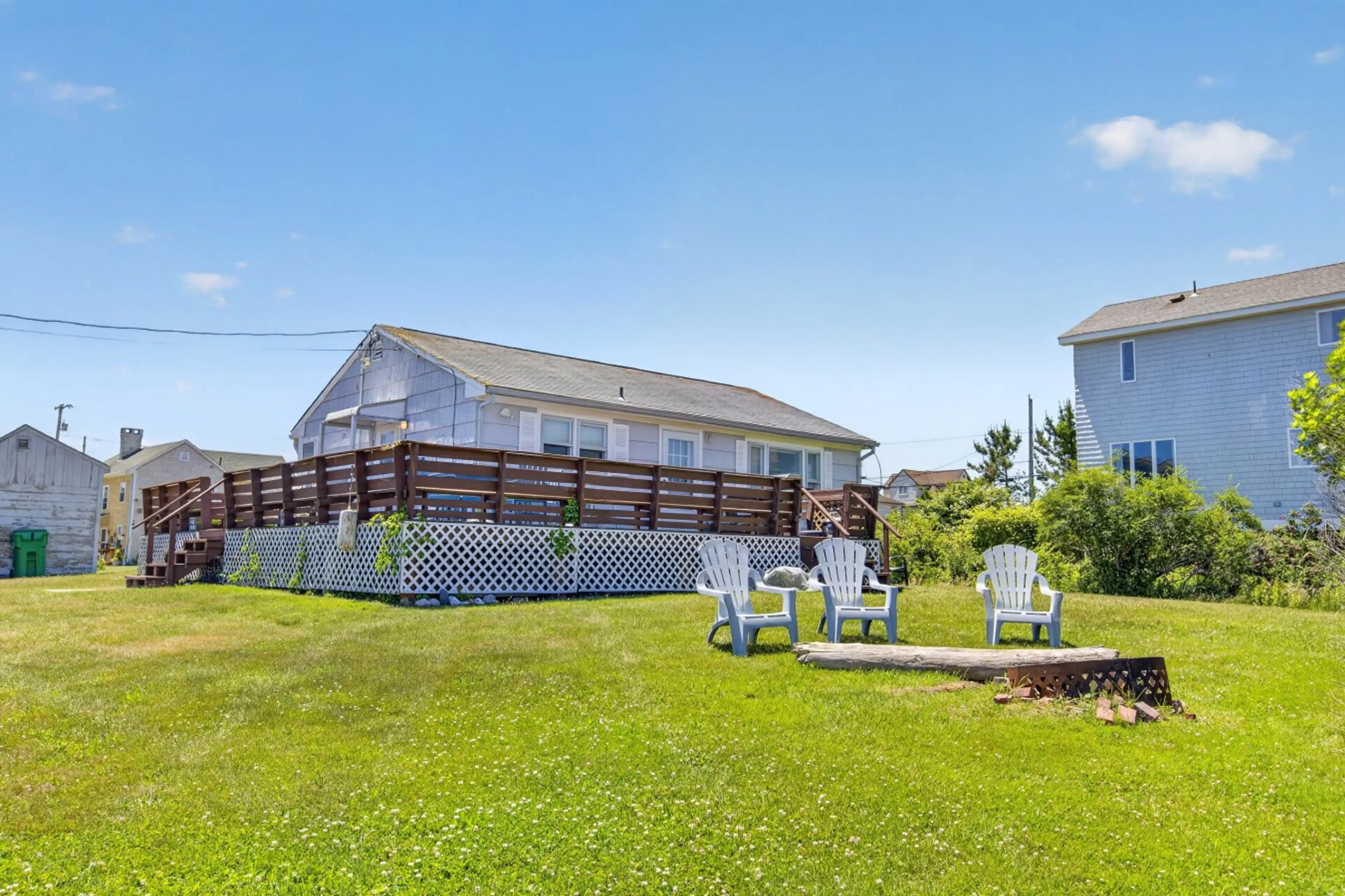 View from yard
