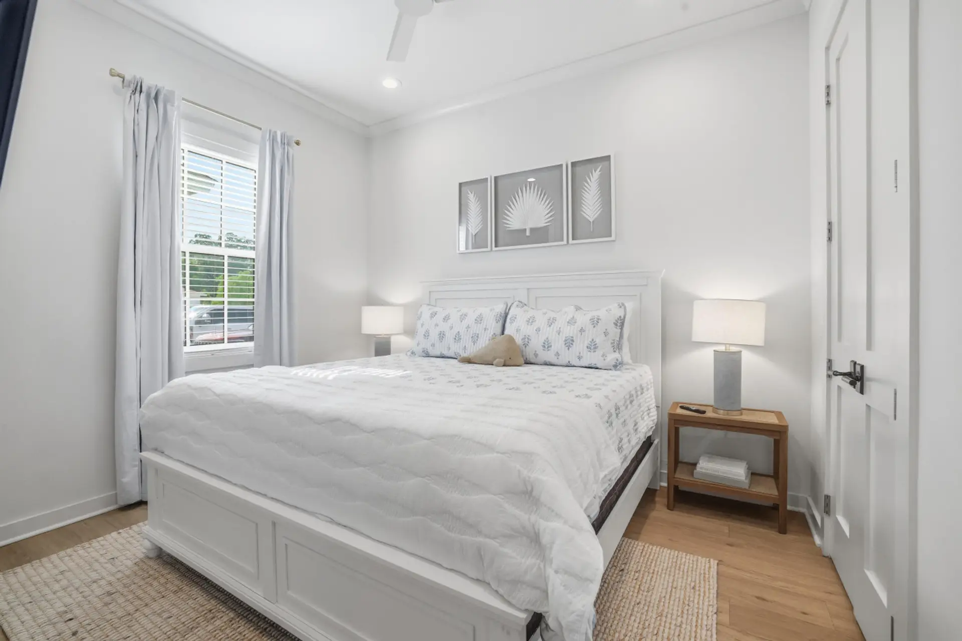 Spacious primary bedroom with private bath