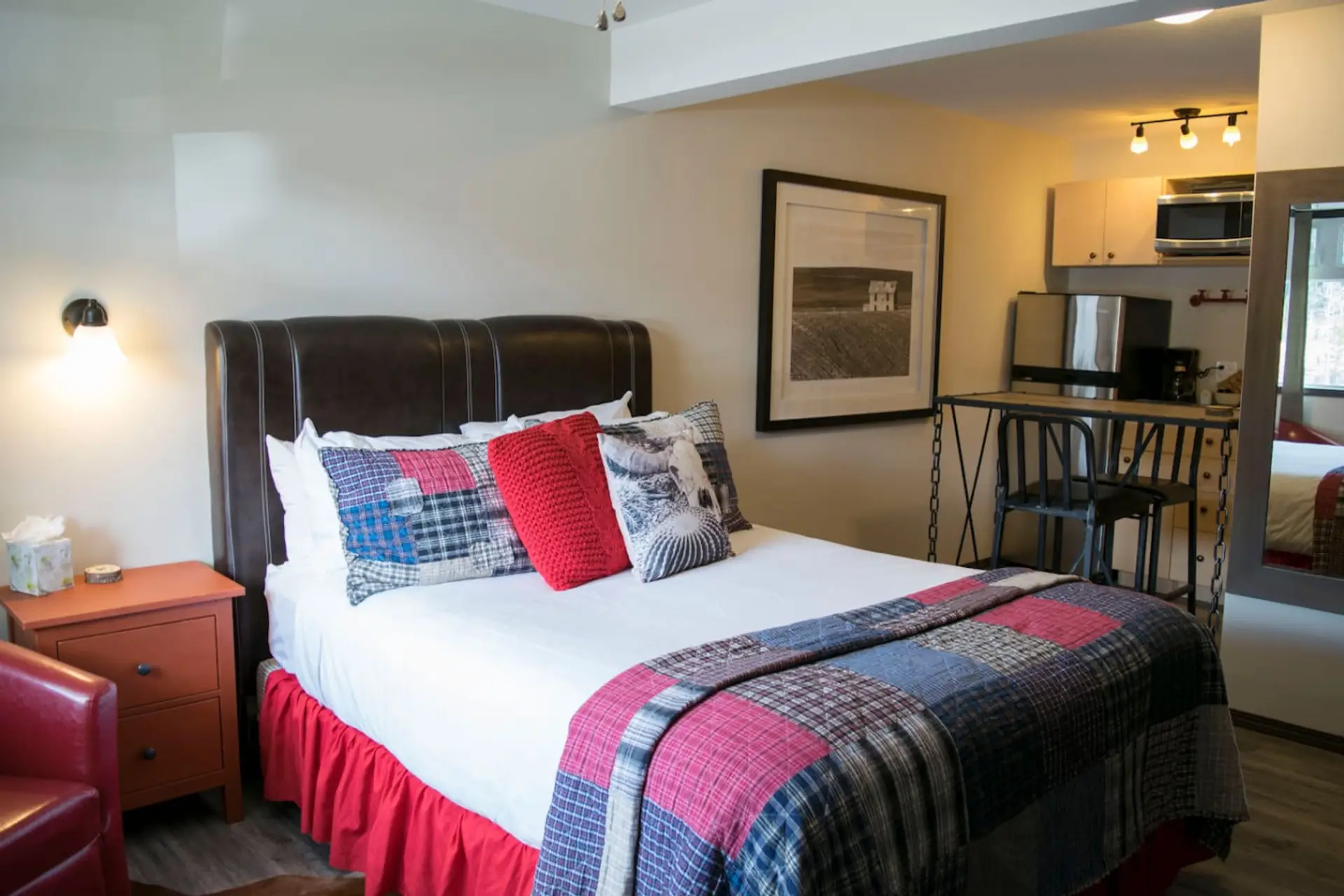 King bed