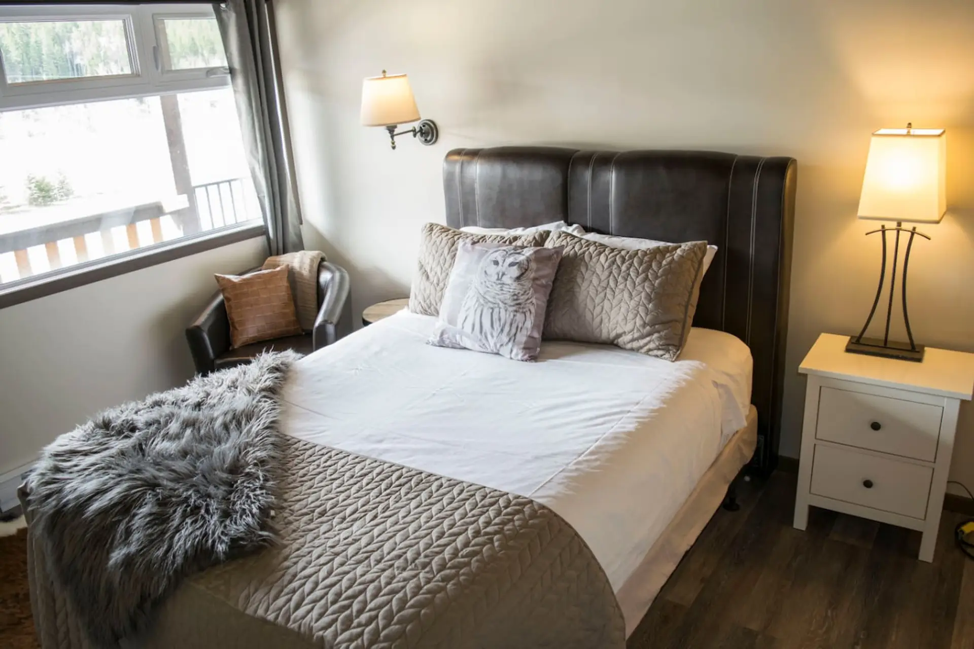 King bed