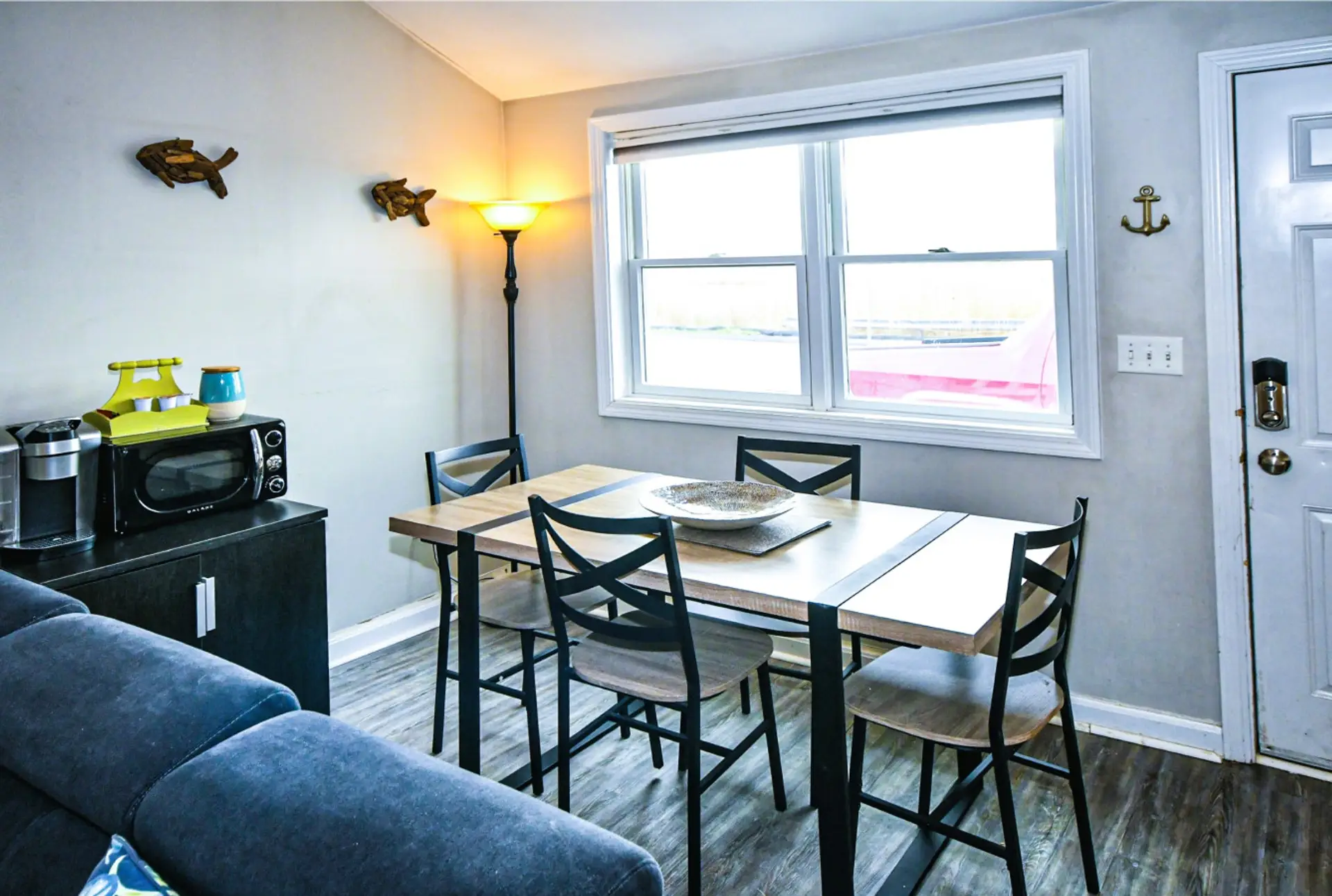 Get take out or enjoy a romantic dinner at Sea Glass restaurant!