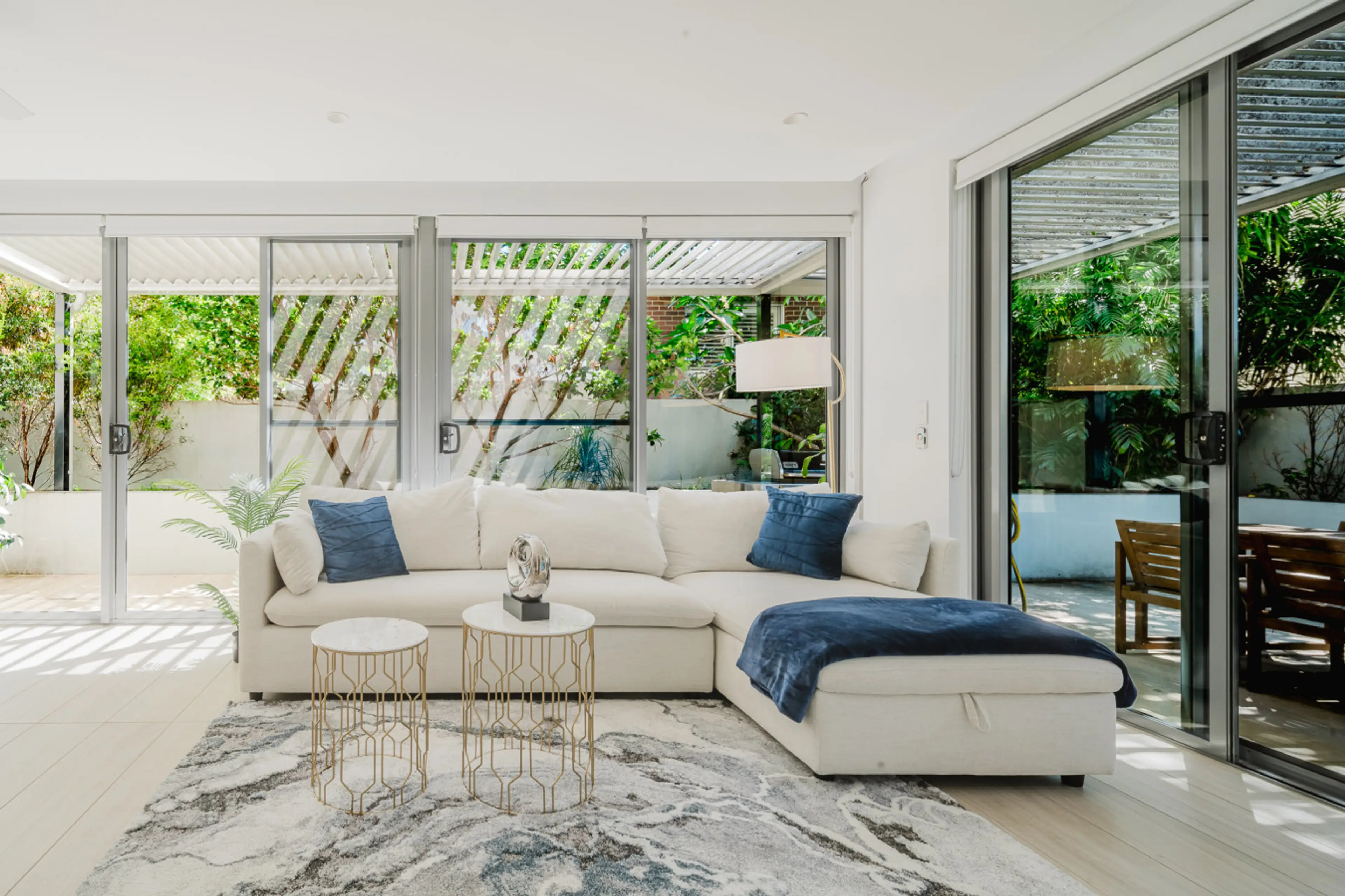 Comfortable sofa with foldable queen bed