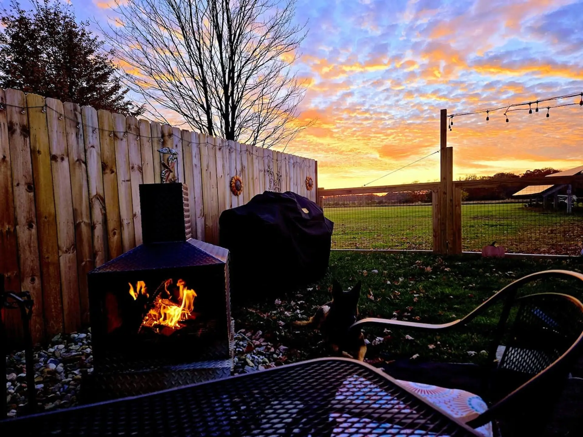 Firepit Nights & Country Skies