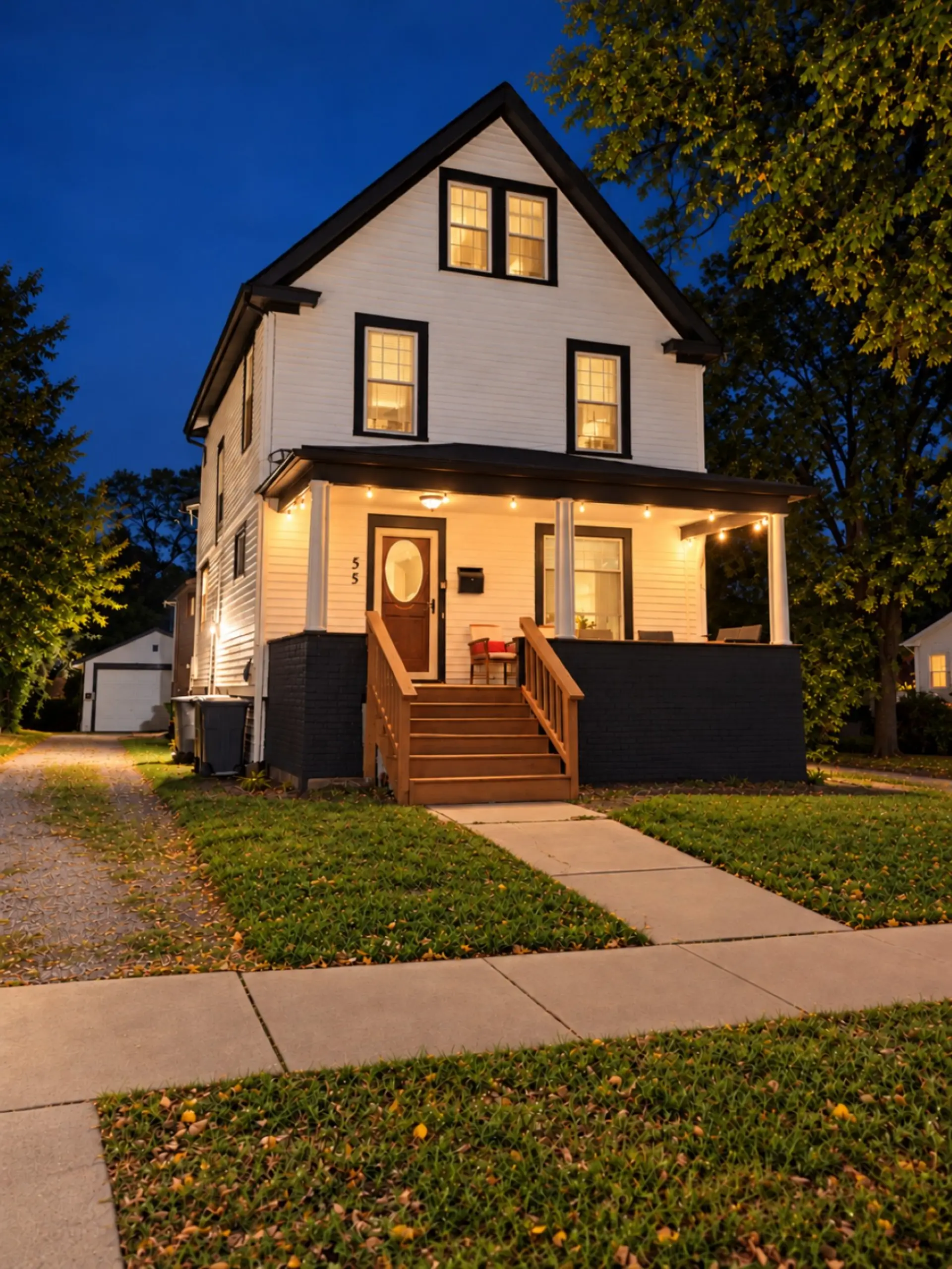 Come home to a warm welcome at this charming Oberlin retreat, with a covered front porch perfect for winding down after a day of exploring.