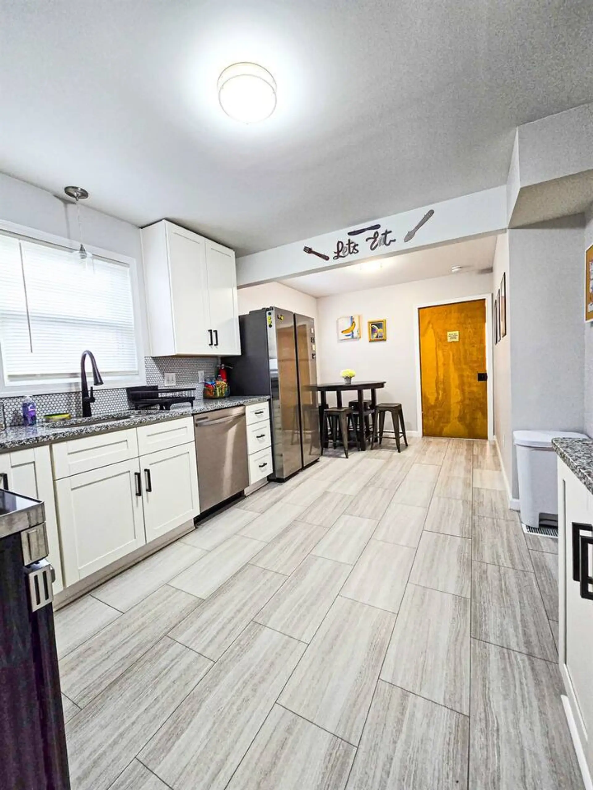 Plenty of space for cooking meals