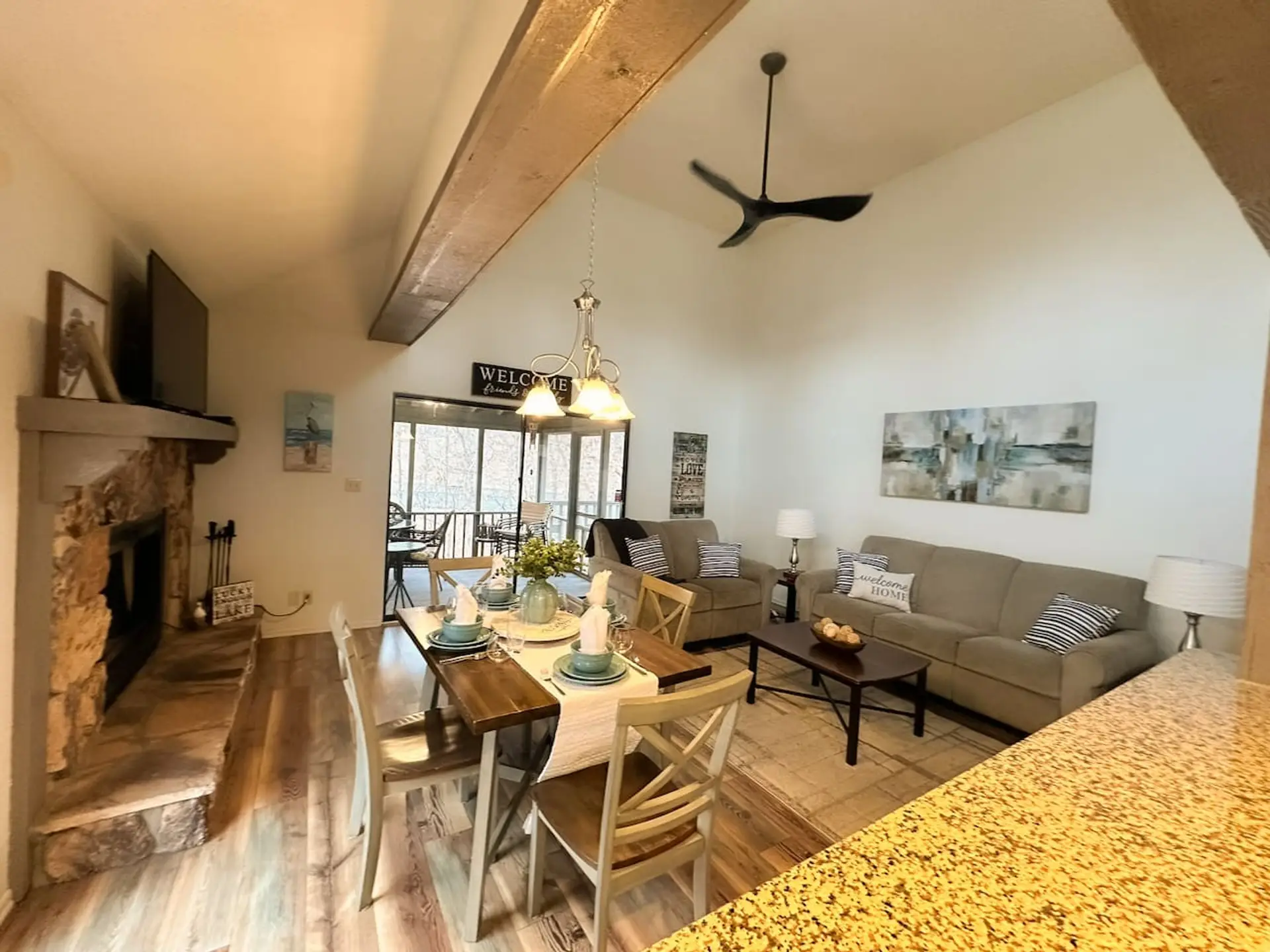 Designed for comfort and connection, this bright space is ideal for creating memories that last a lifetime.