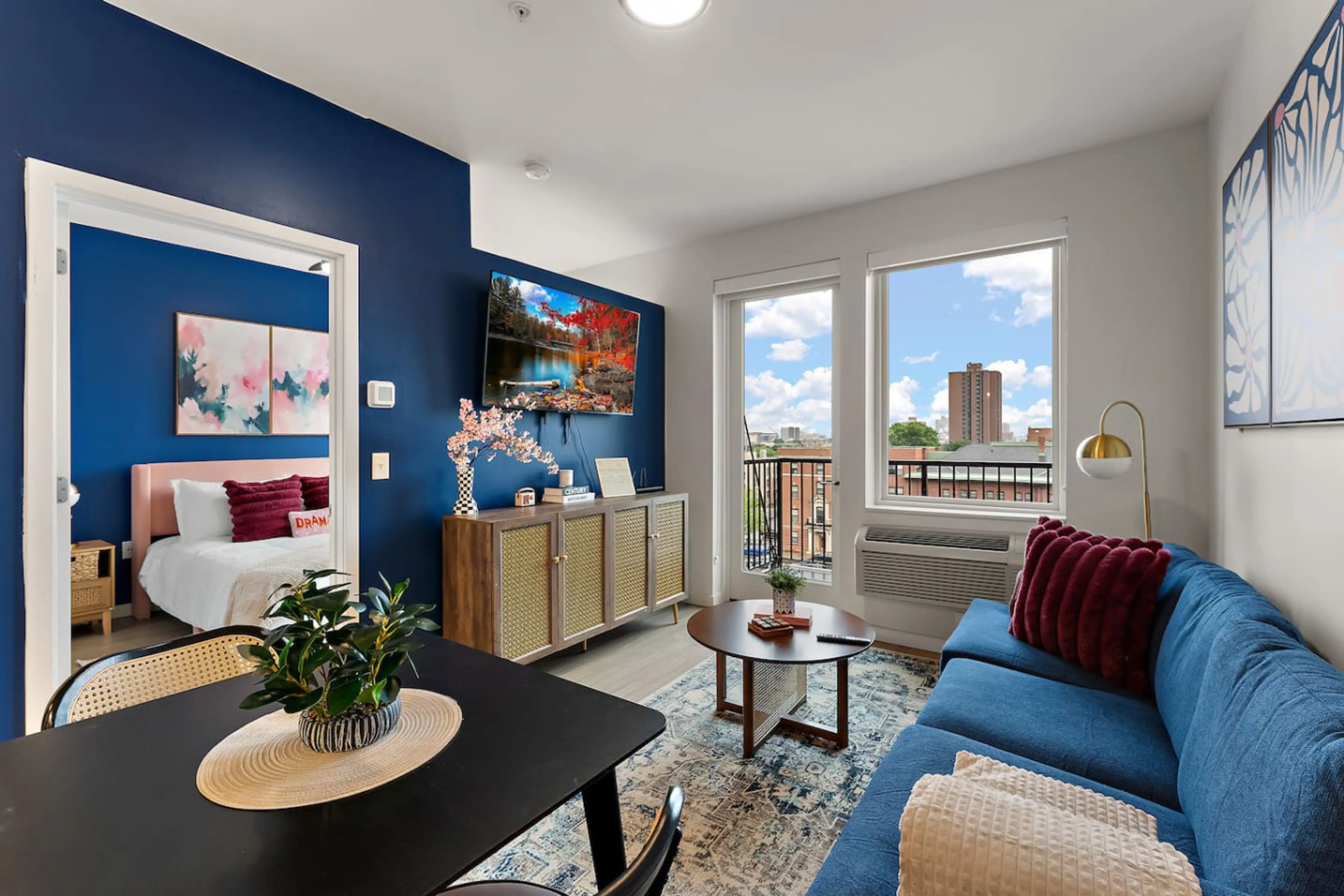 Stylish retreat with bright views, vibrant decor, and perfect for unforgettable gatherings!