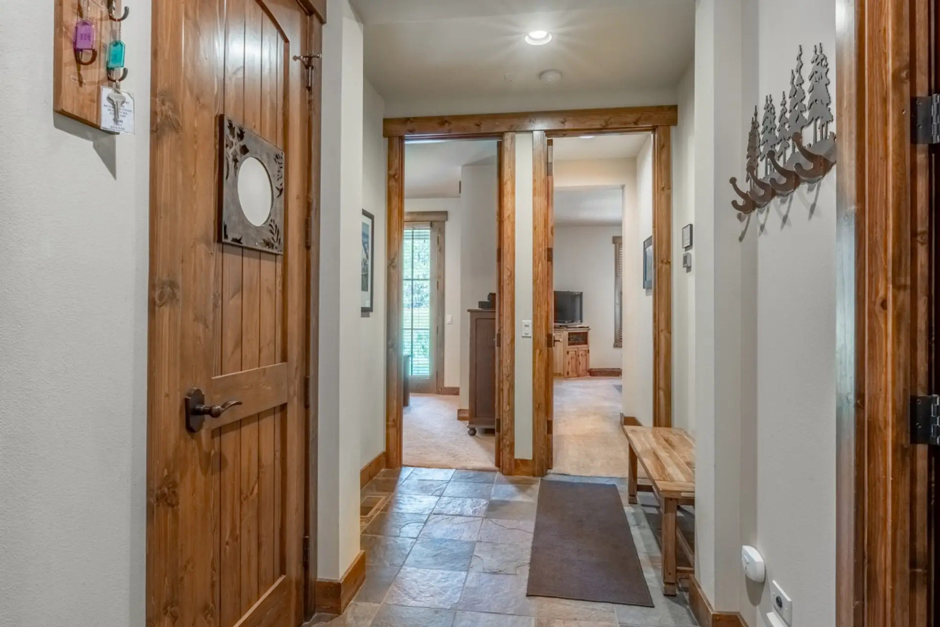 Downstairs hallway