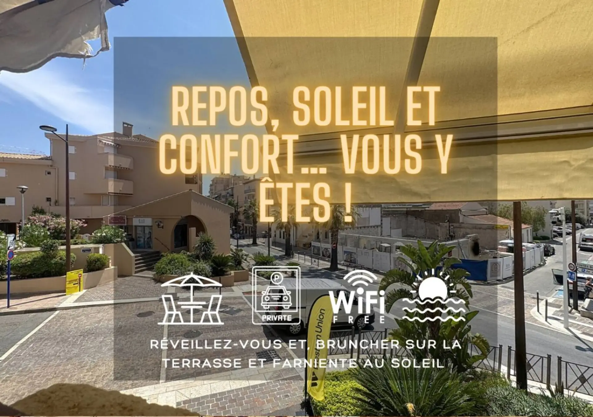 Un séjour placé sous le signe du repos, du soleil et du confort