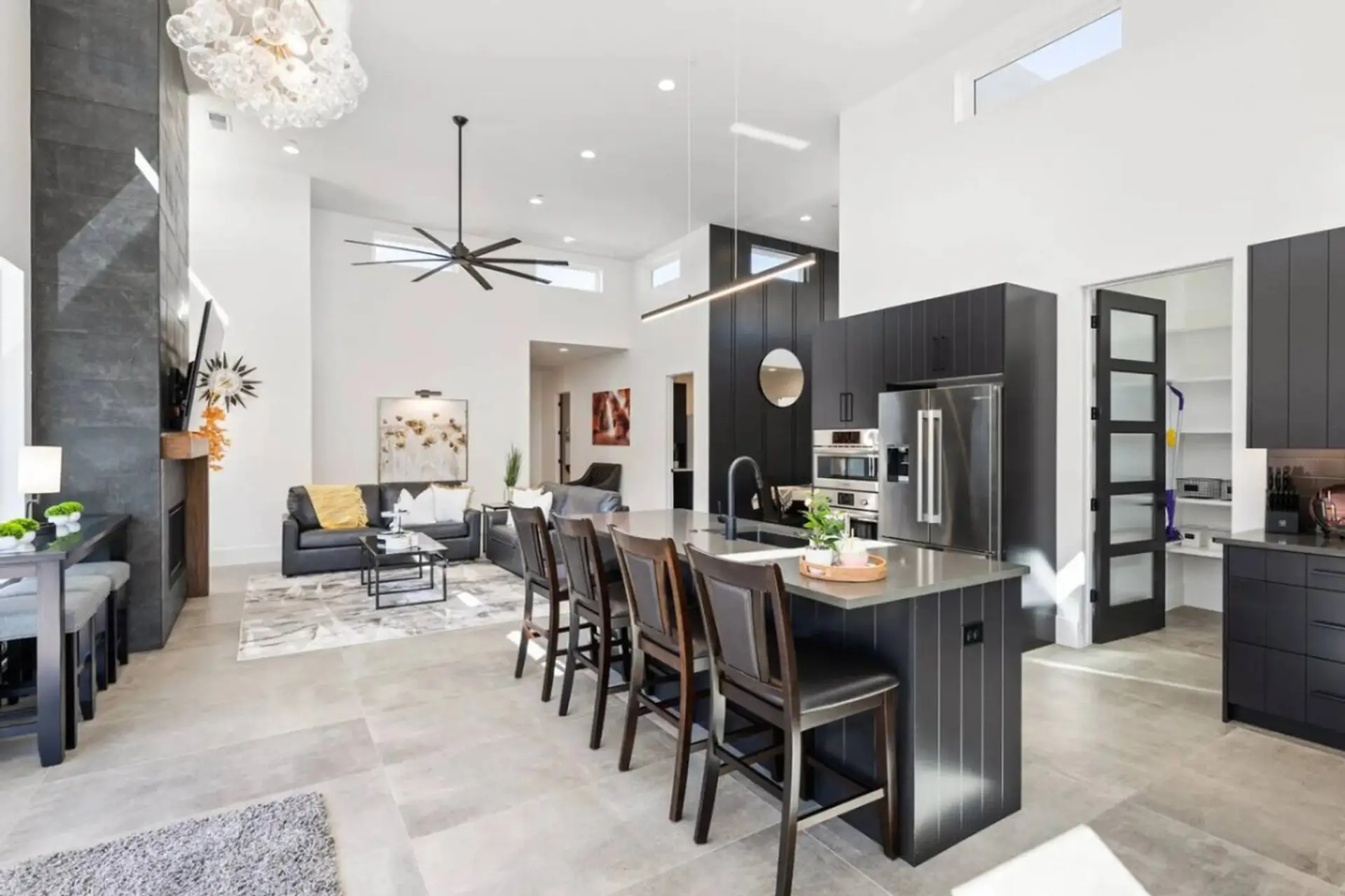Living Room and Kitchen