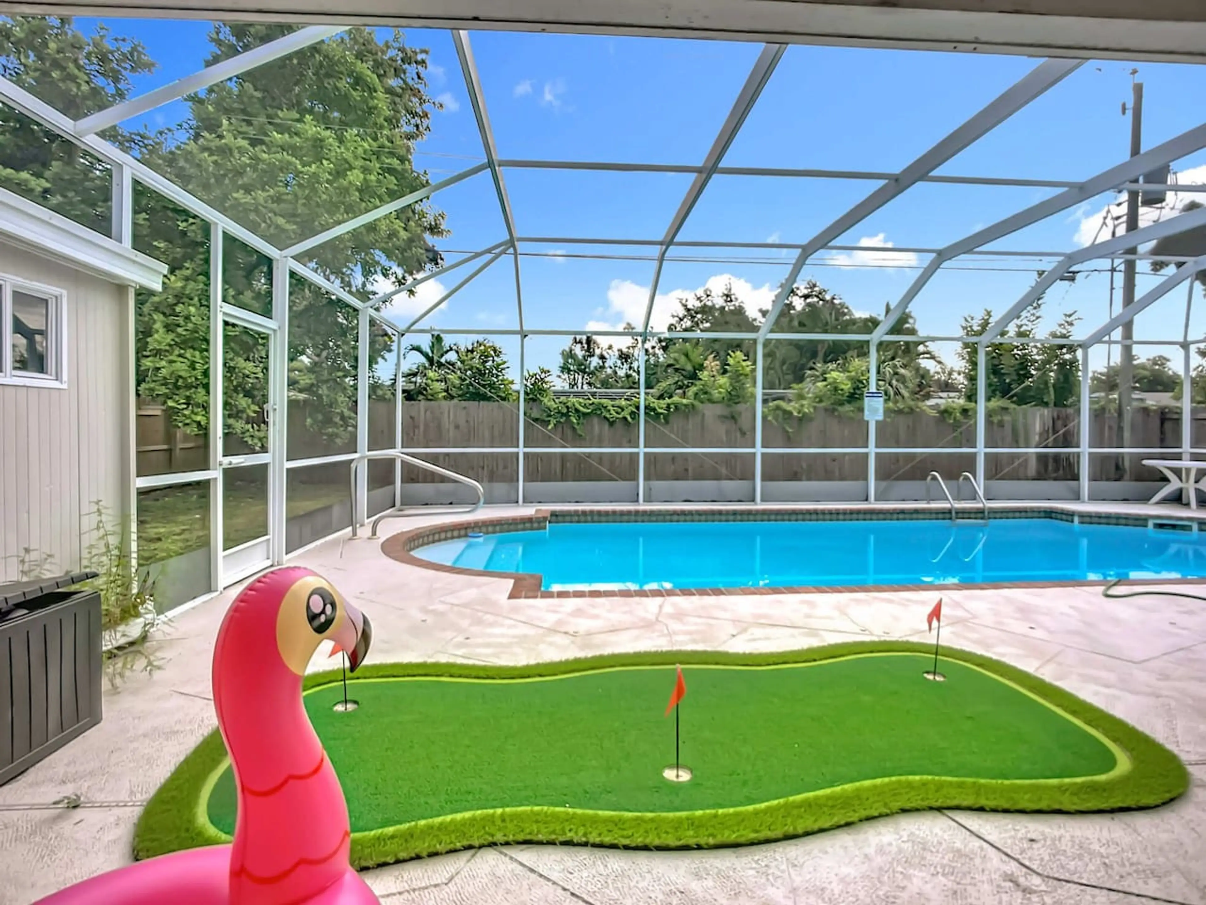 Swimming Pool and Mini Putt