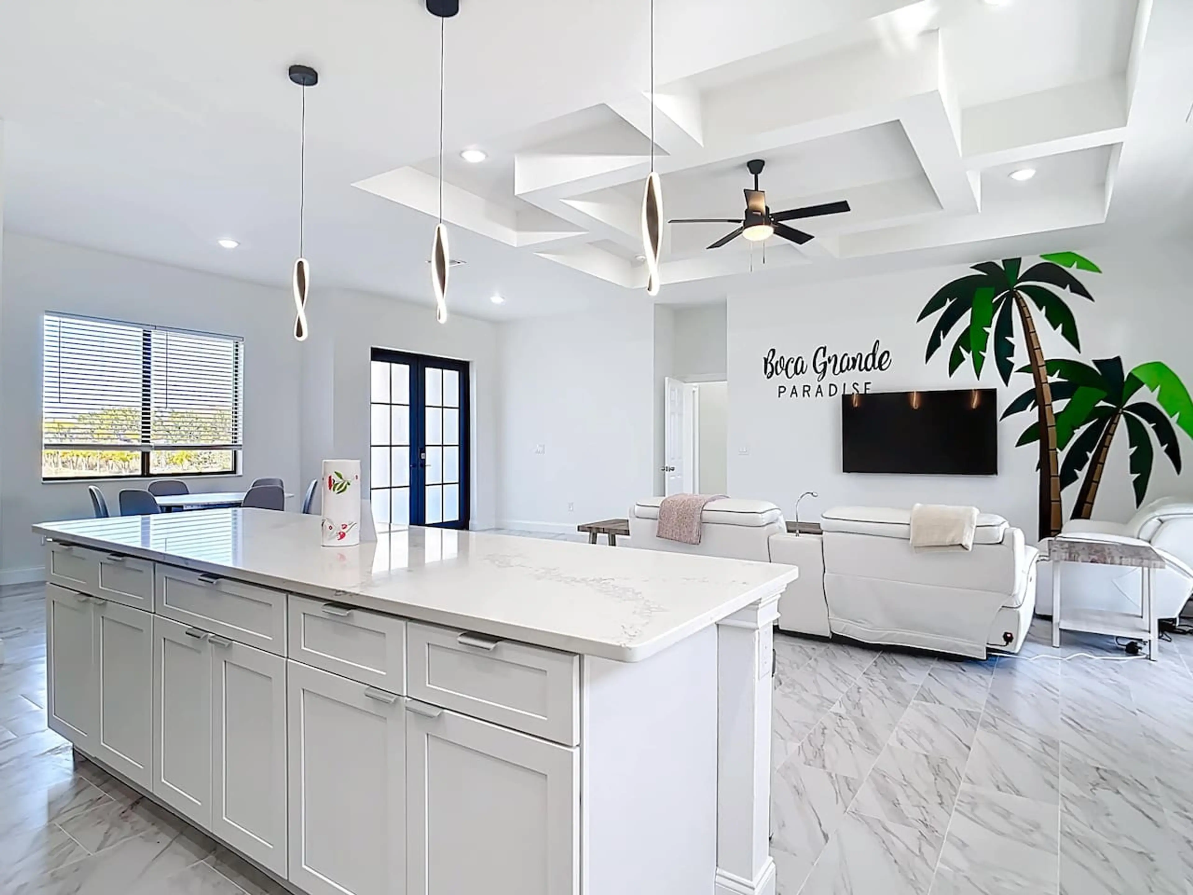 Living Room and Kitchen