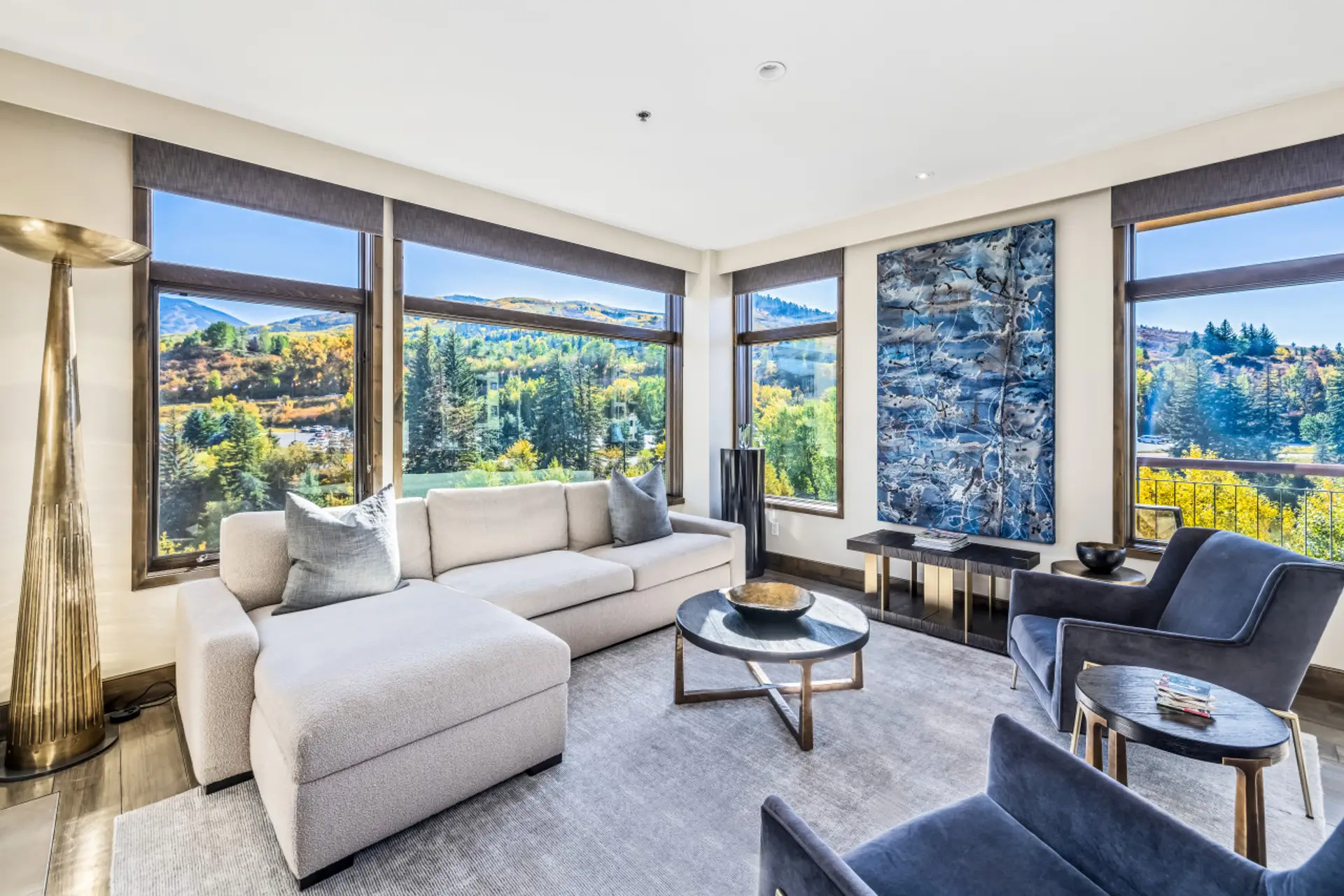 Spectacular mountain and riverside views