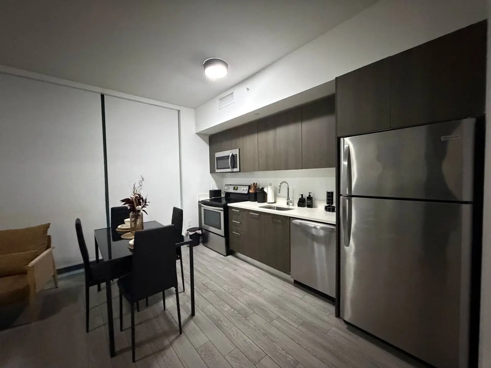 Modern Downtown — Bedroom