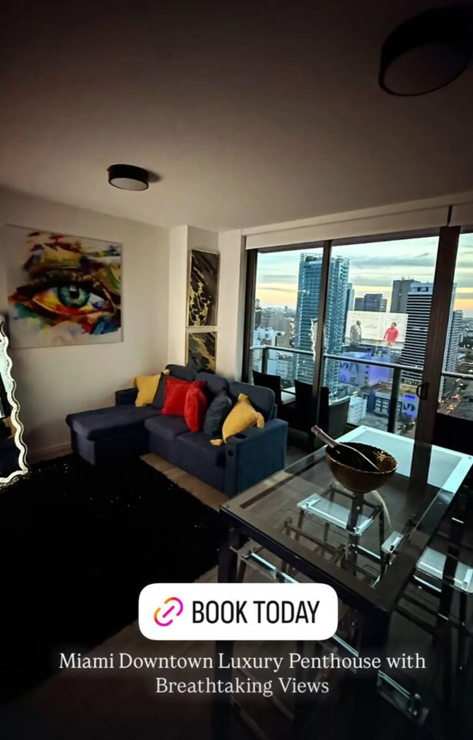 Penthouse · 30th Floor — Living room