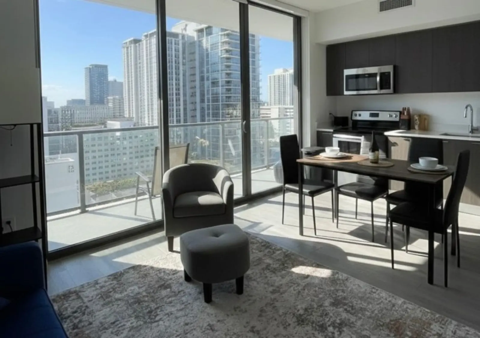 Skyline Studio · 23rd Floor — Living space
