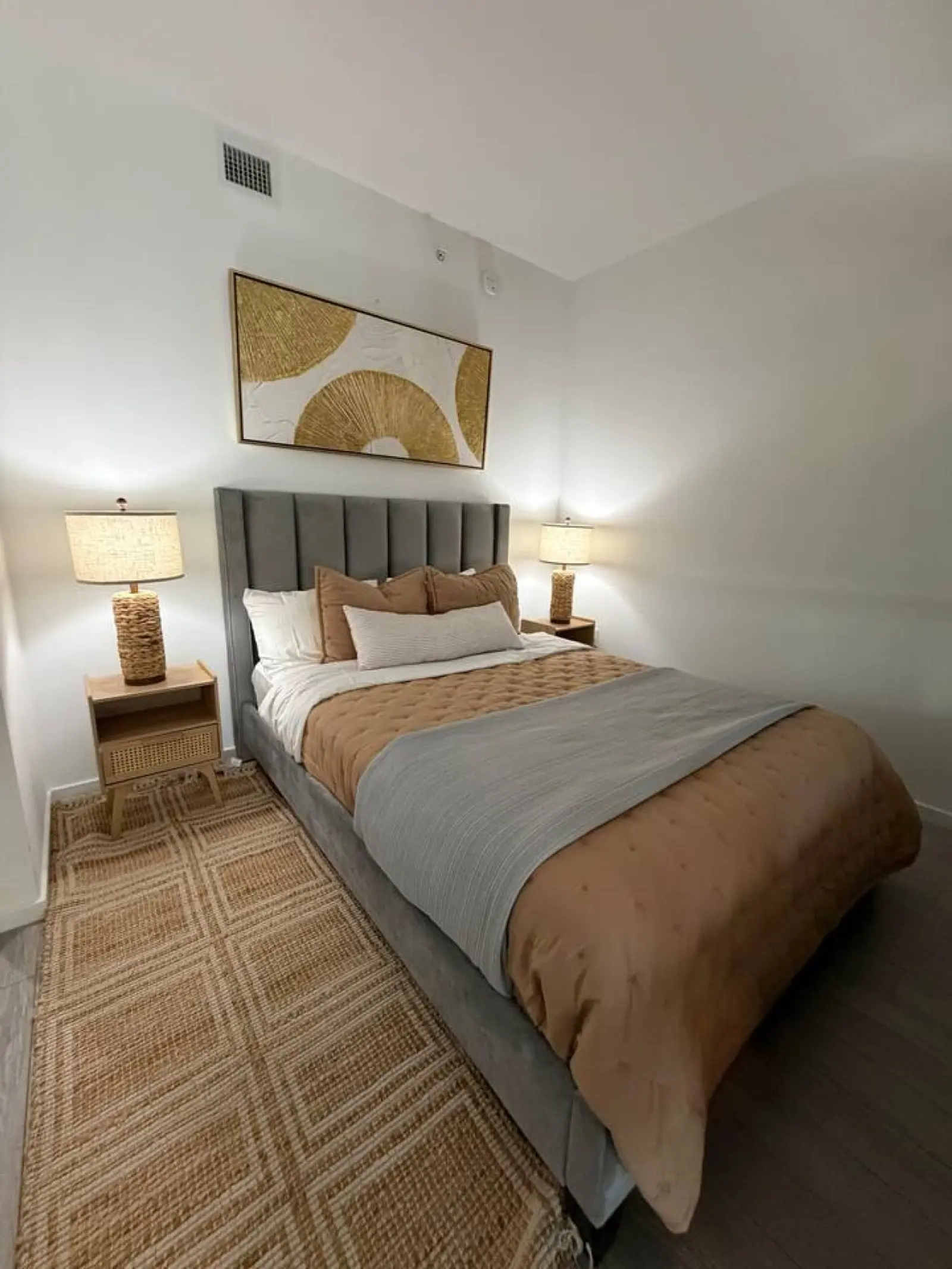 Luxury Stay · Pool & Gym — Living space