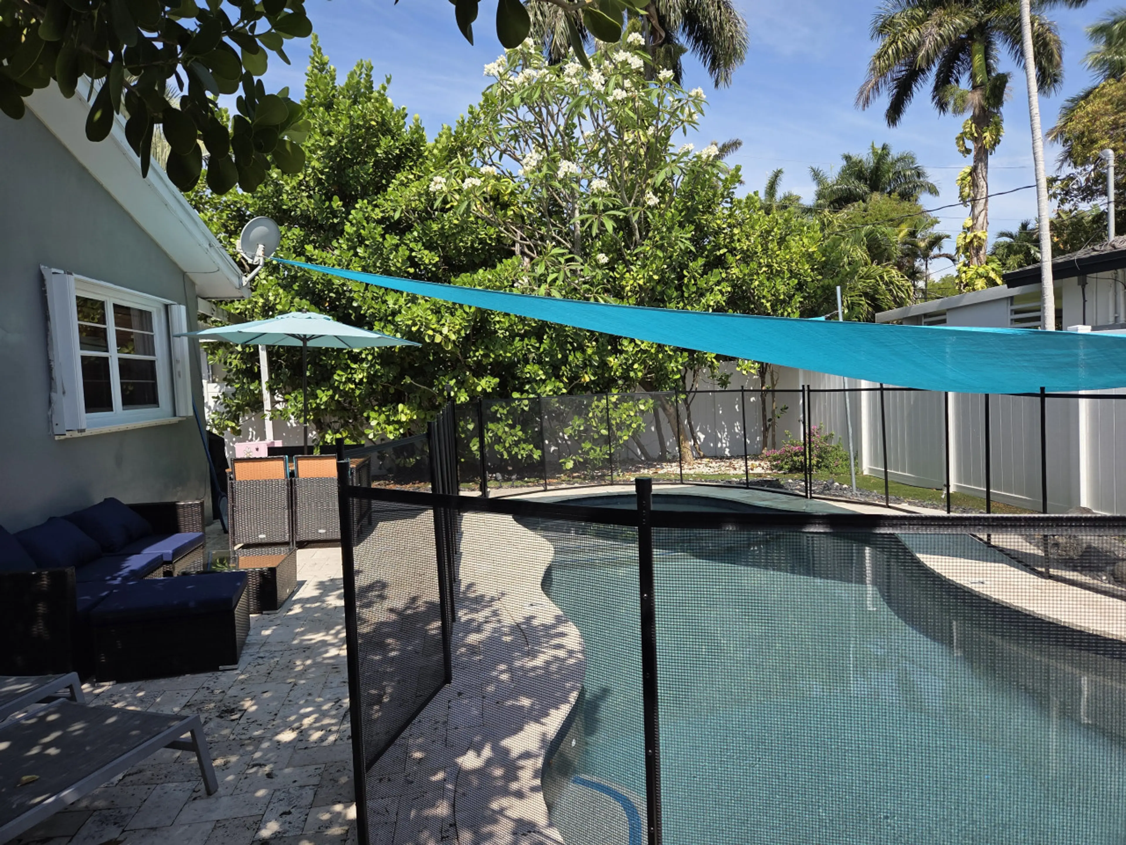 Pool with Safety Gate