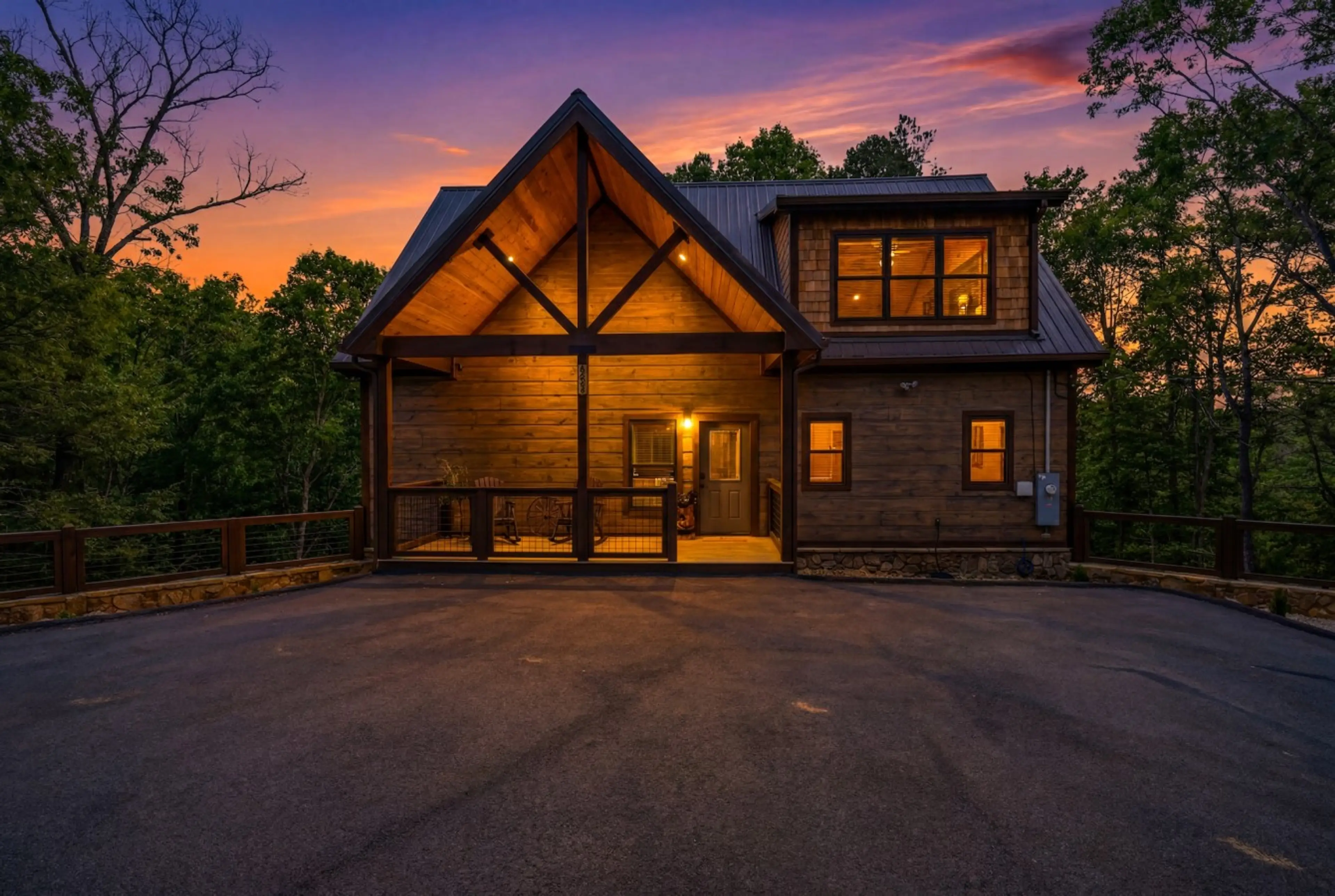 Cabin exterior