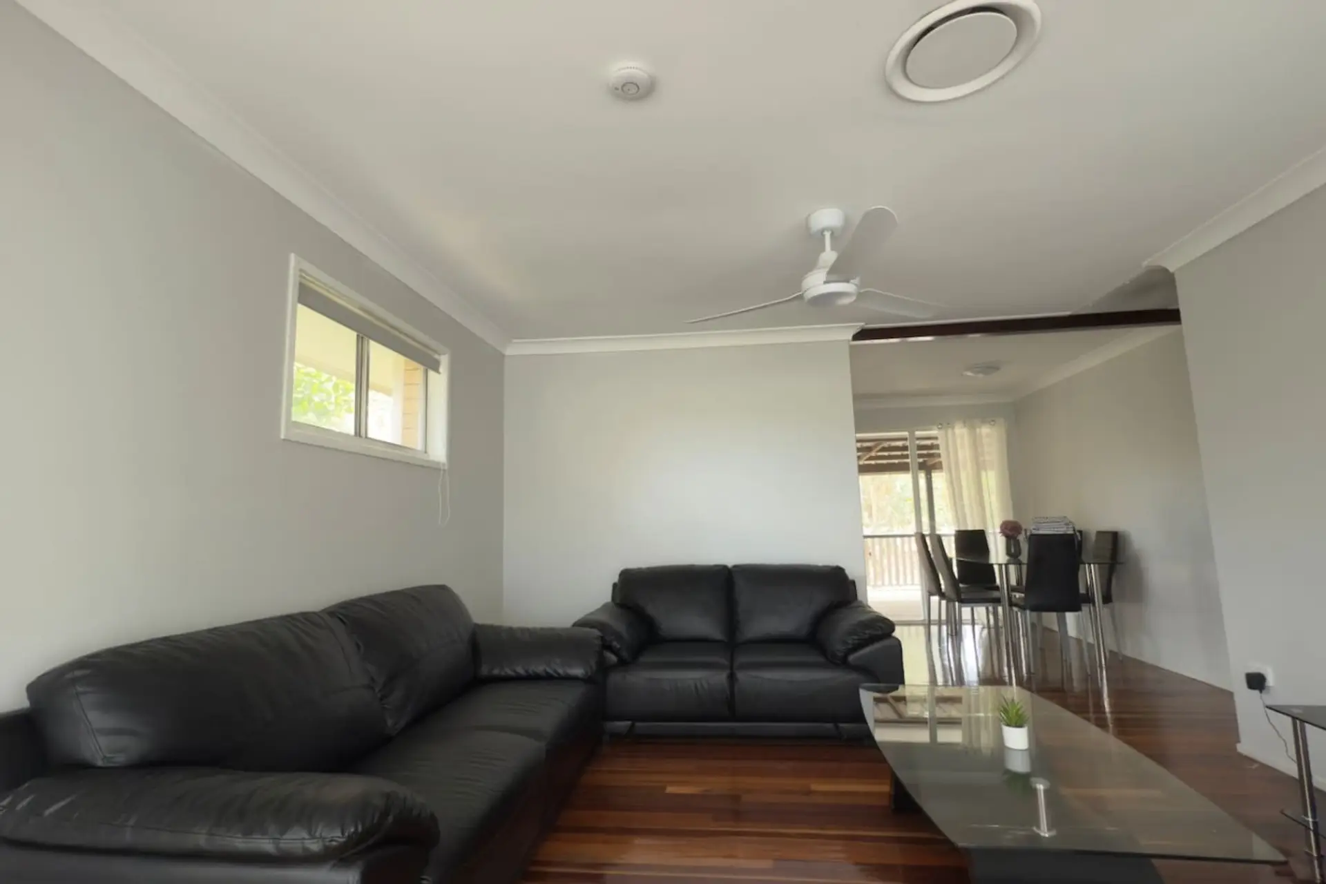 Living and dining area