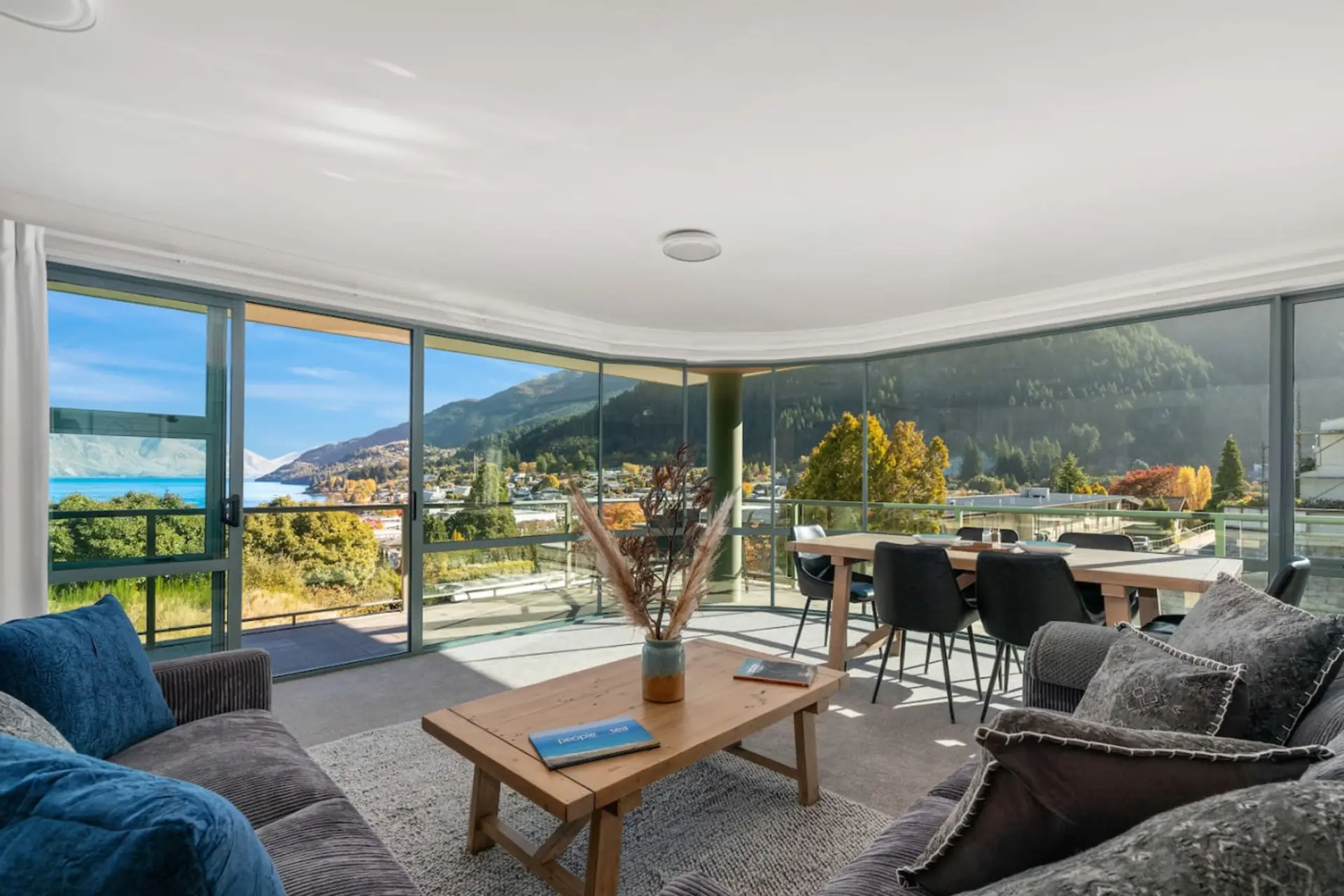 Lounge area with stunning views