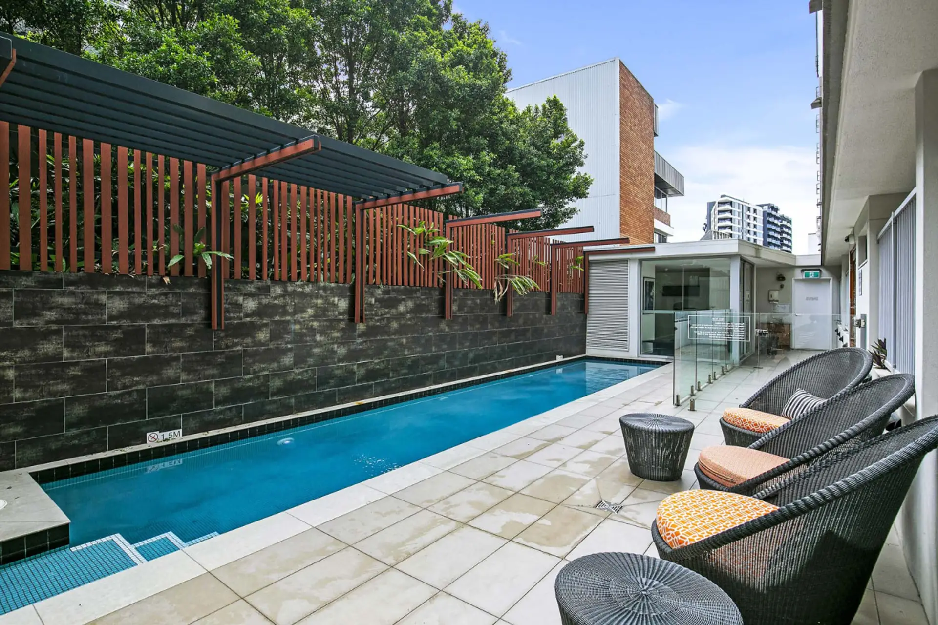 On-site pool