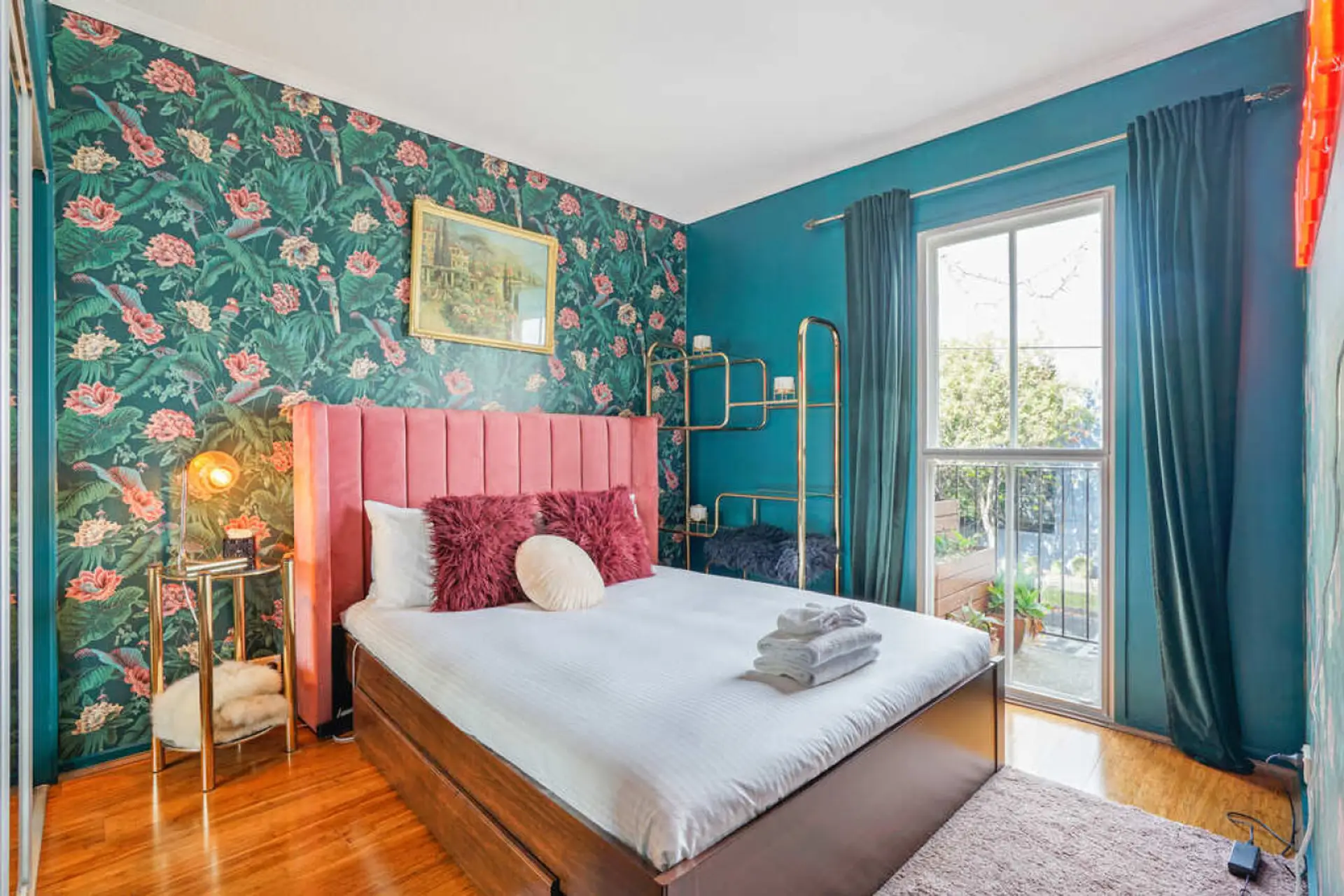 Stay somewhere different. Enjoy the unique chic bedrooms with comfy beds and hotel quality linens.