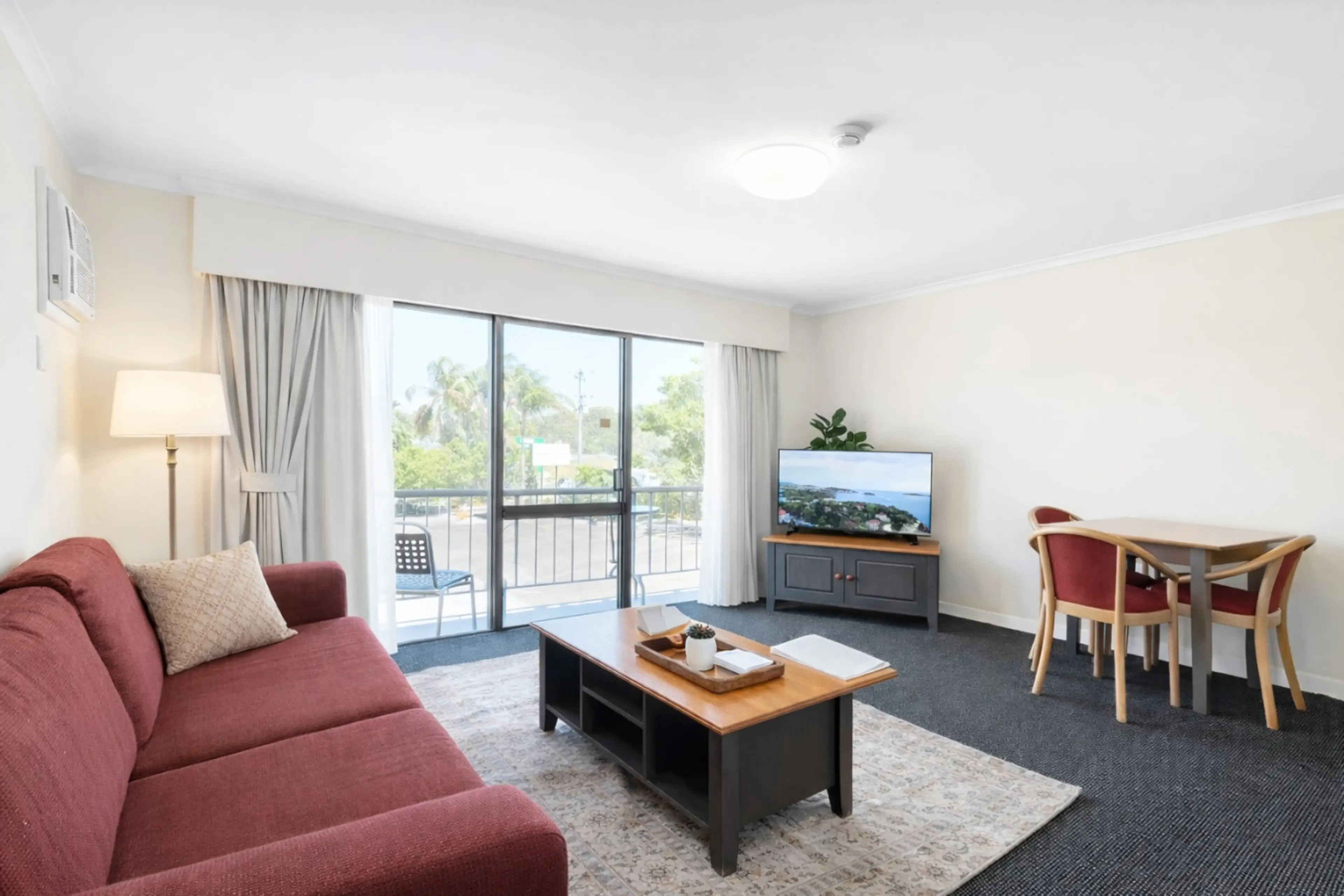 Chill on the couch and hook up your favourite streaming service and be binge to your hearts content.