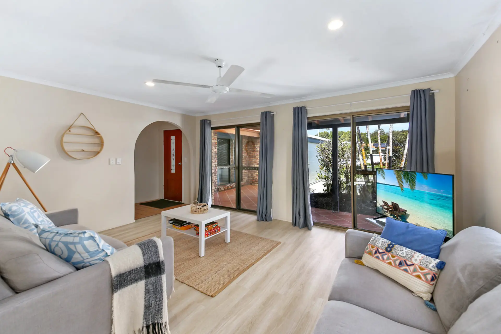 Stylish living room awaits you!