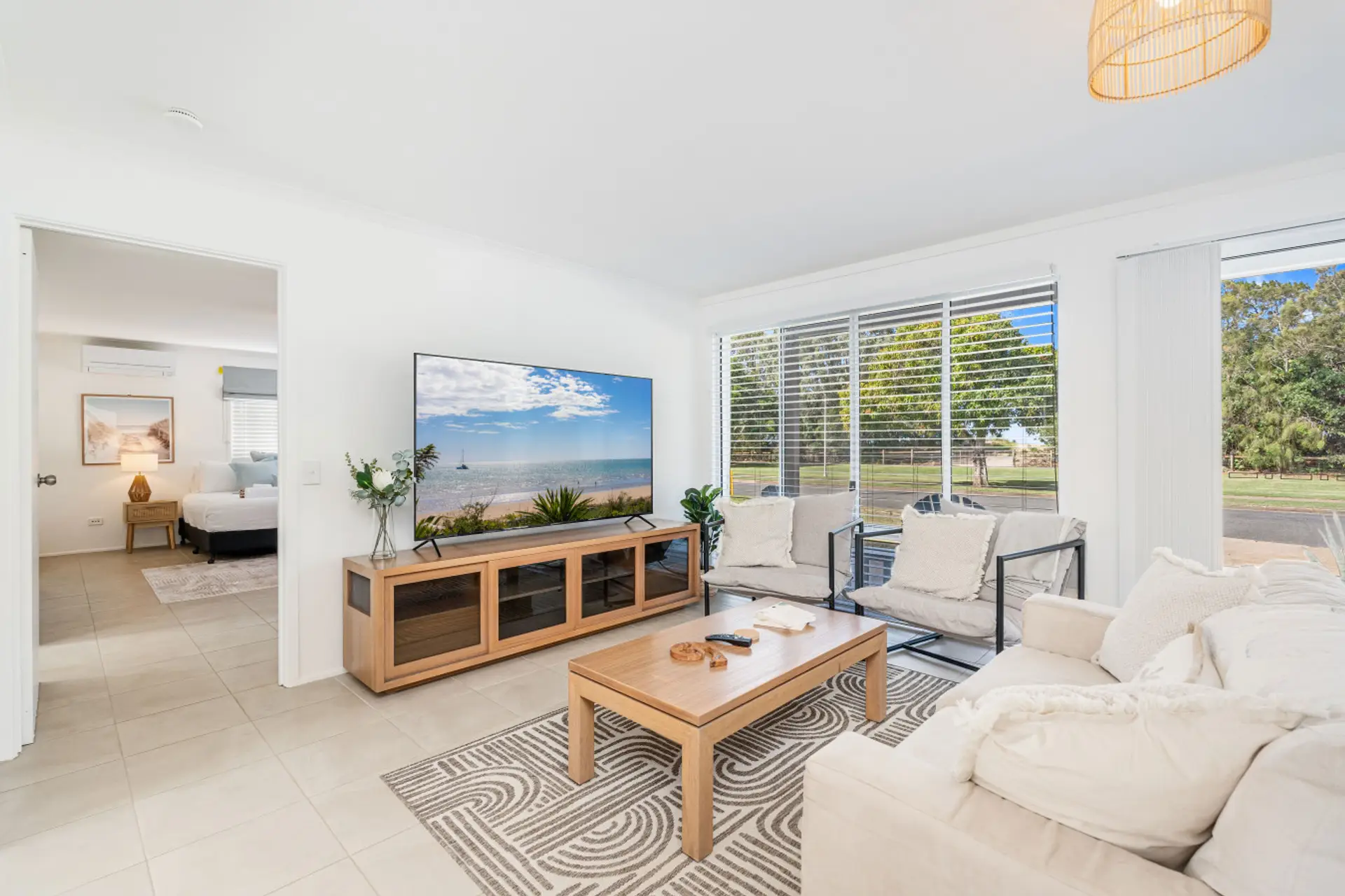 Welcome to our beautiful beach house! This ground floor living area is ideal for those with mobility issues.