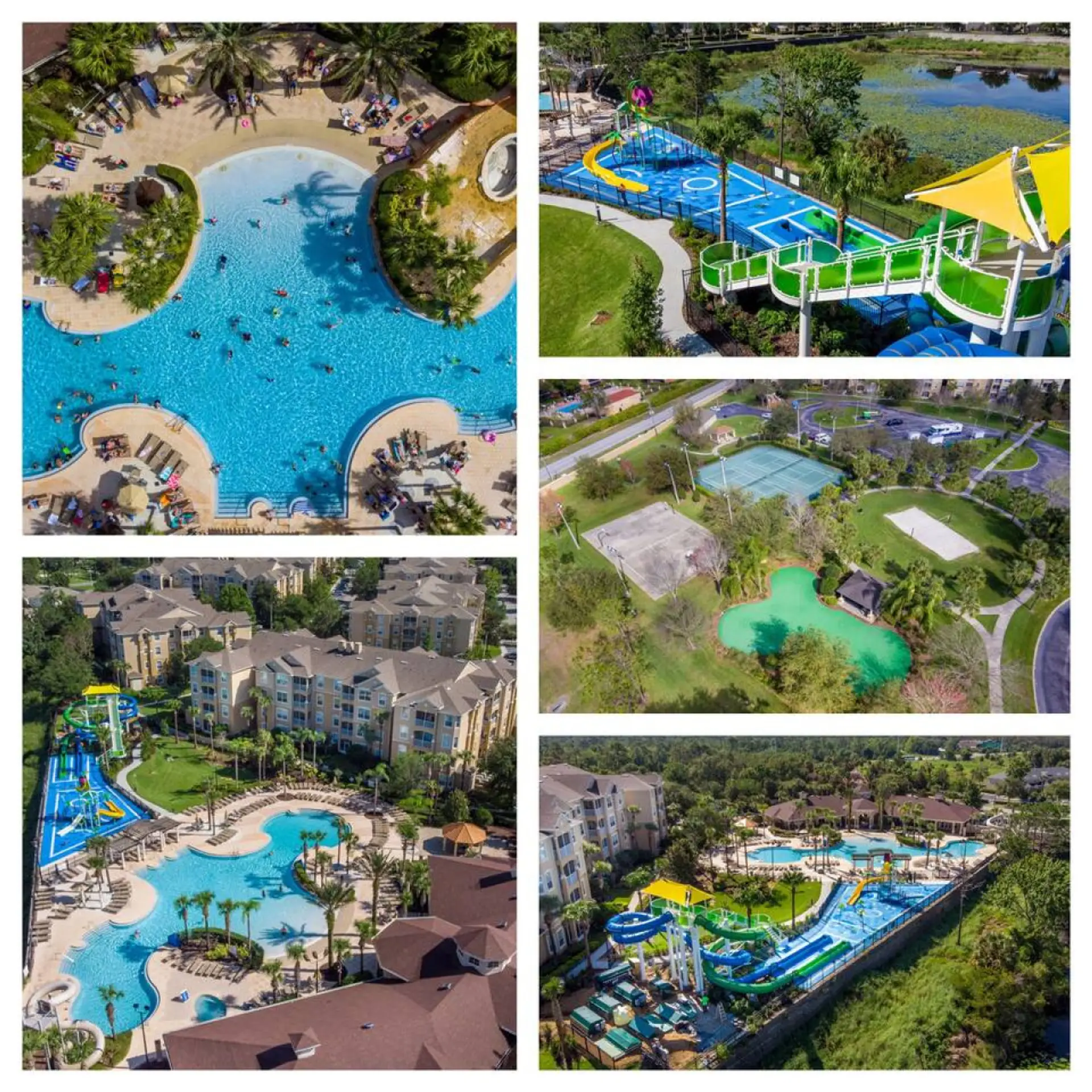 Amazing Windsor Hills Amenities ALL FREE TO GUESTS - NO FEES- Water Park- Pools/Hot Tub- Water Slide- Theater- Gym- Clubhouseand many more