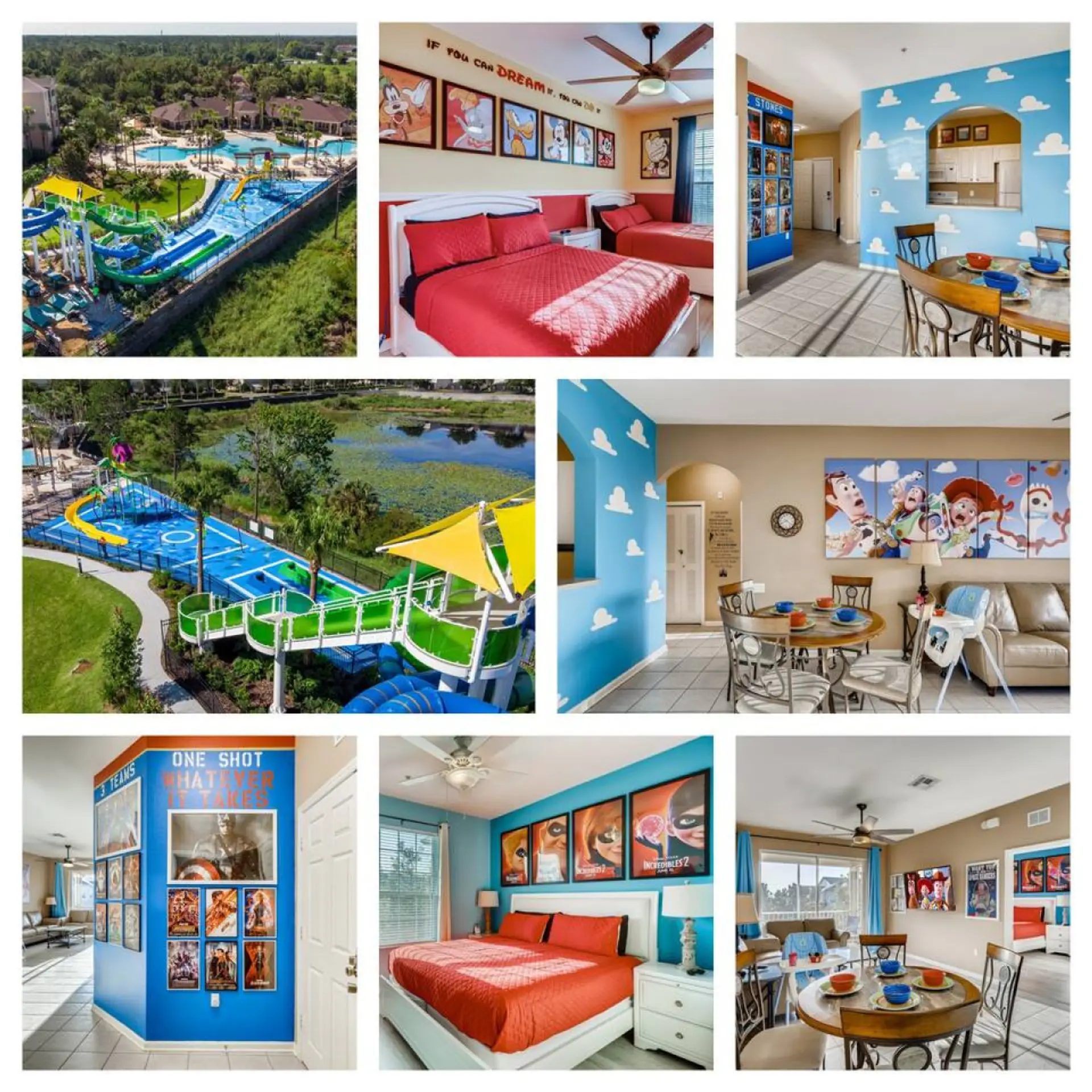Experience the magic of Disney and create memories for a lifetime at your very own “Avenger's Retreat“