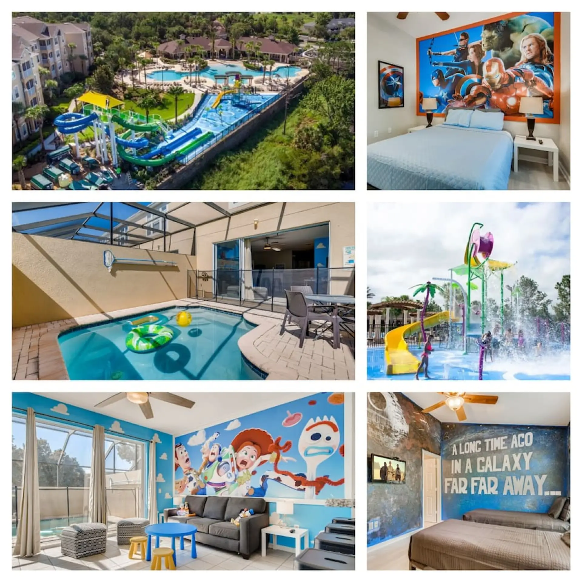 Amazing Themed Villa Near Disney- World-Class Amenities- Themed Room Kids Will Love- Private Pool- Backs to park for your kids to run around
