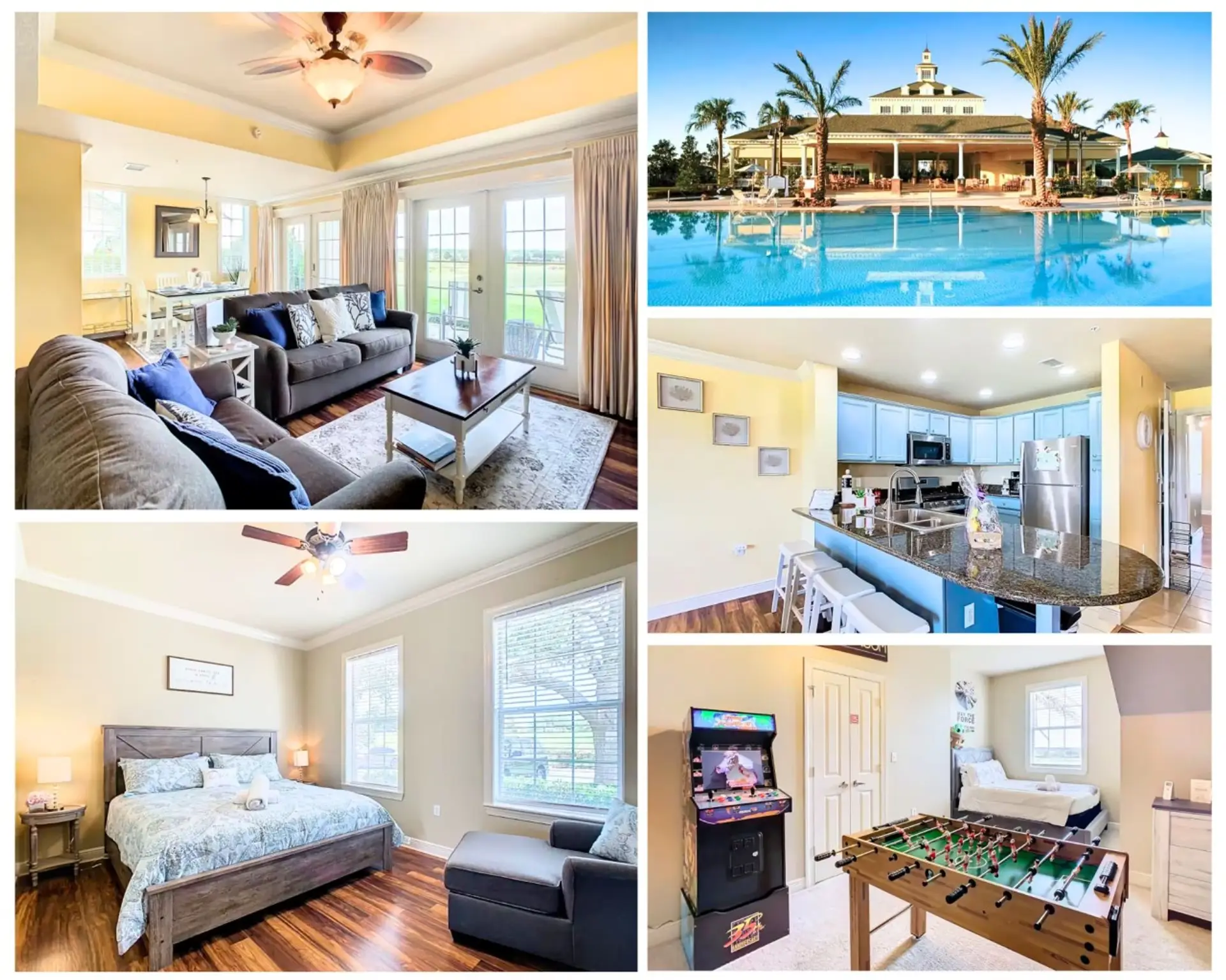 Enjoy a private pool, entertainment options, and comfortable living—your ideal vacation stay!