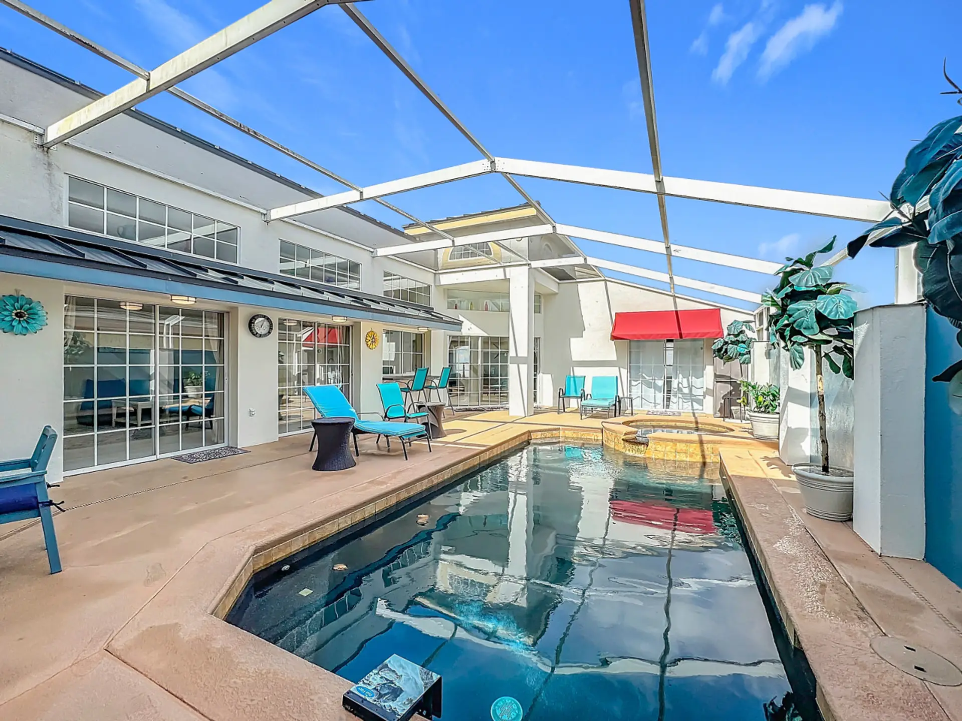 Dive into our Private Swimming Pool