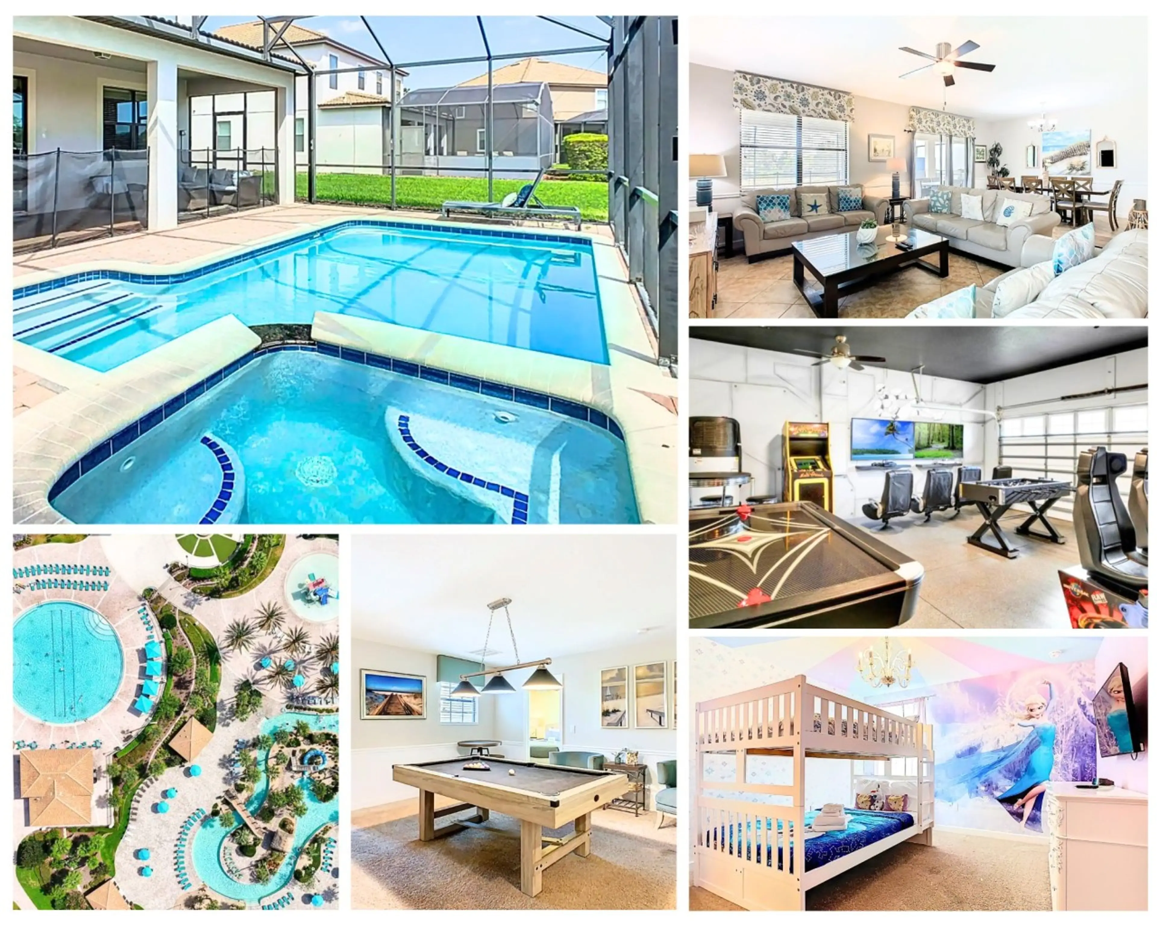 This stunning home in ChampionsGate is perfect for families and large groups