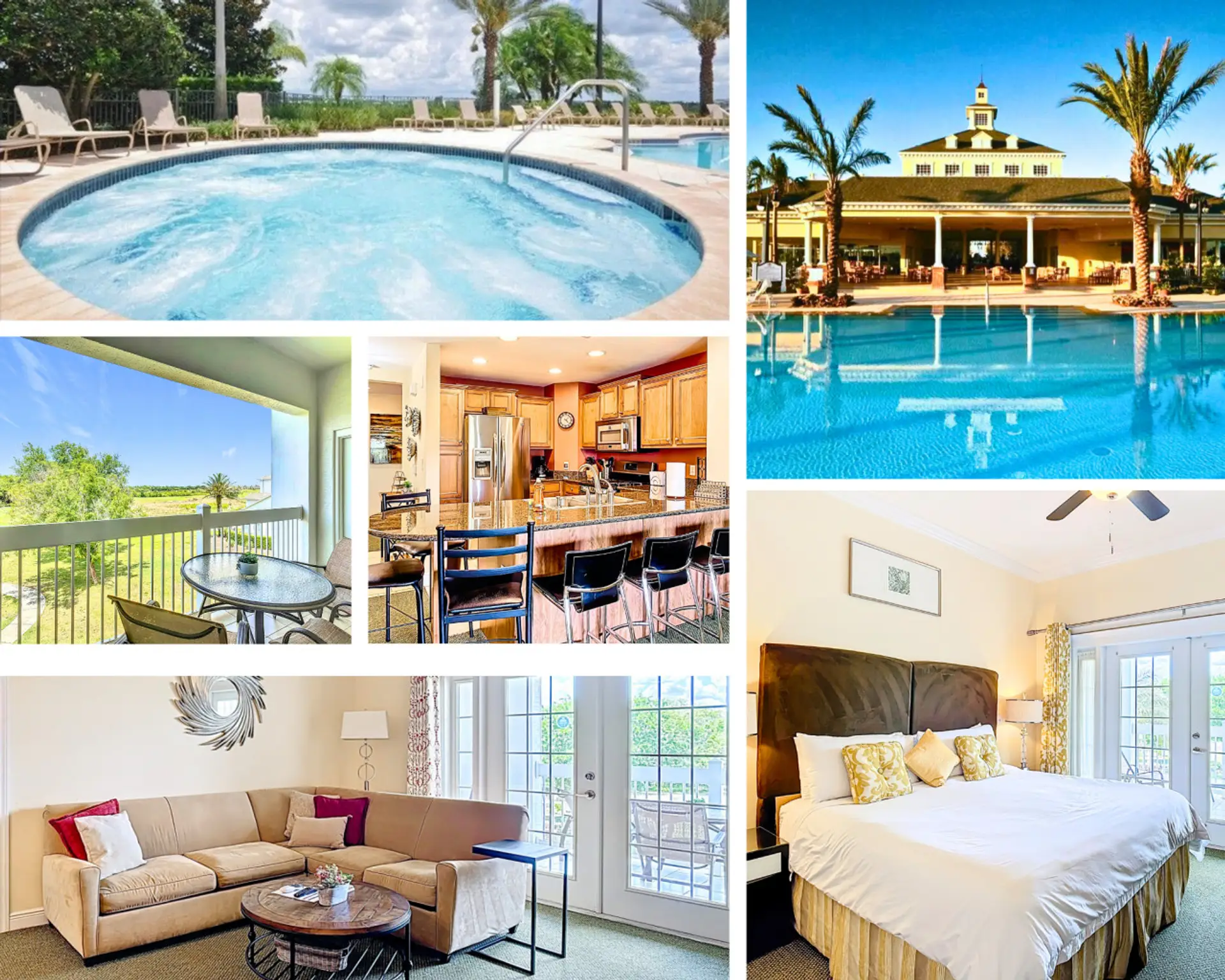 Luxury Condo Near Disney w/ Resort Pools, Balcony Views & Modern Kitchen